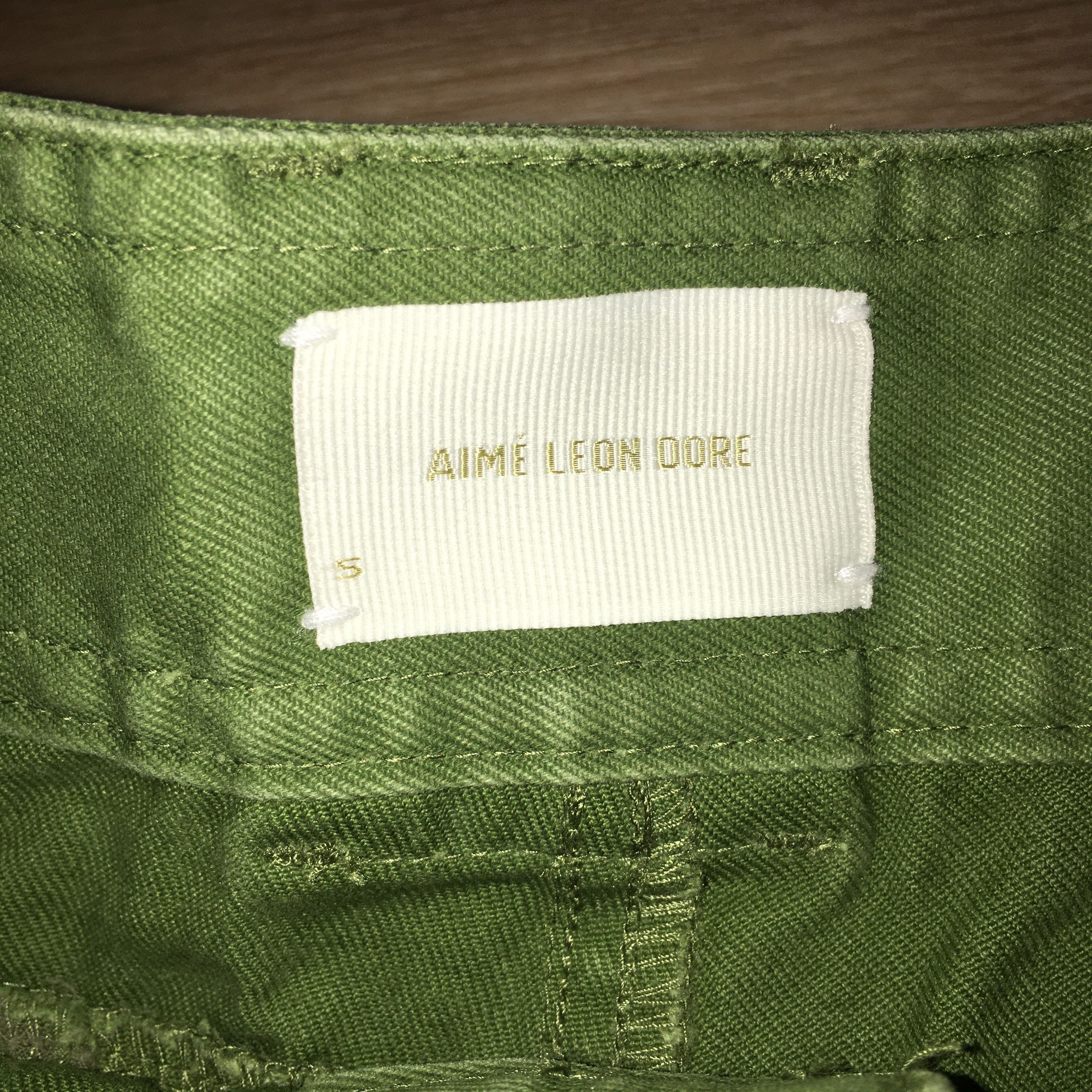 Aime Leon Dore SS21 Angler Shorts Chive Size US 30 / EU 46 - 4 Thumbnail