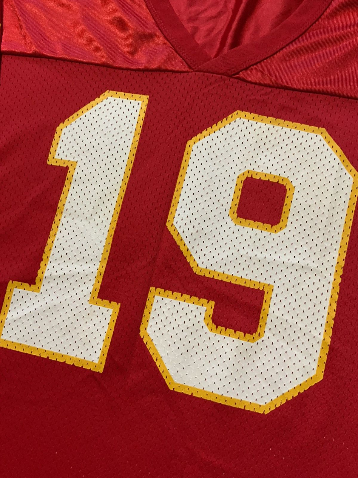 Champion × NFL × Vintage Vintage 90s Champion Kansas City Chiefs Joe Montana Jersey Size US L / EU 52-54 / 3 - 5 Thumbnail