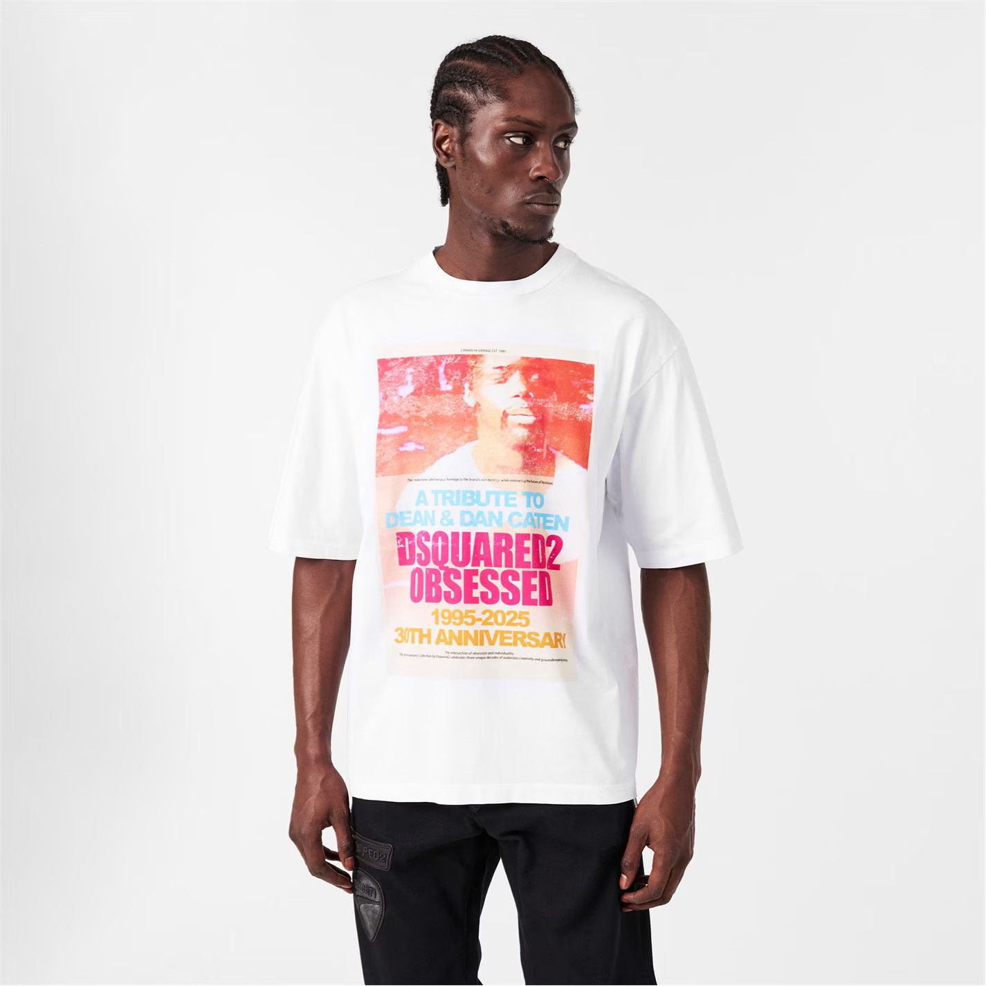 Dsquared2 o1g2r1mq0426 Oversized T-Shirt in White Size US S / EU 44-46 / 1 - 3 Thumbnail