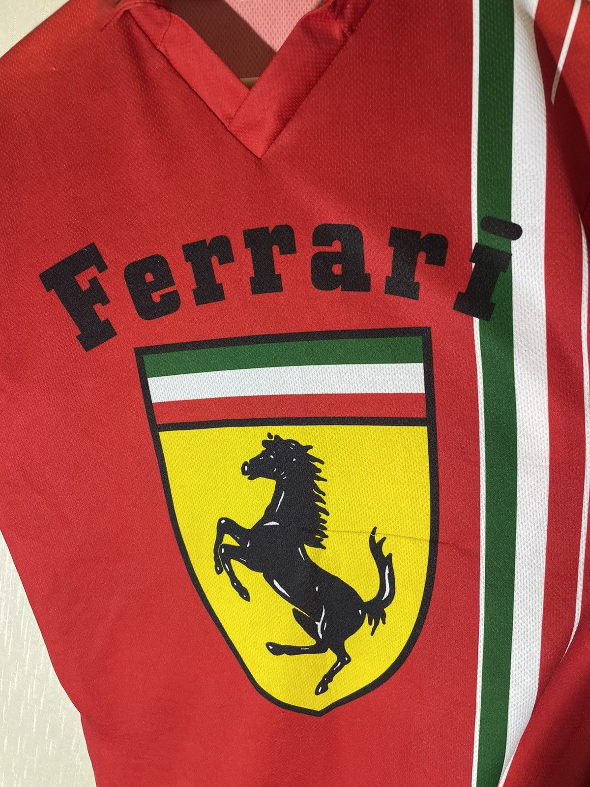 Ferrari × Vintage Ferrari racing vintage polo shirt 90s Size US XL / EU 56 / 4 - 7 Thumbnail