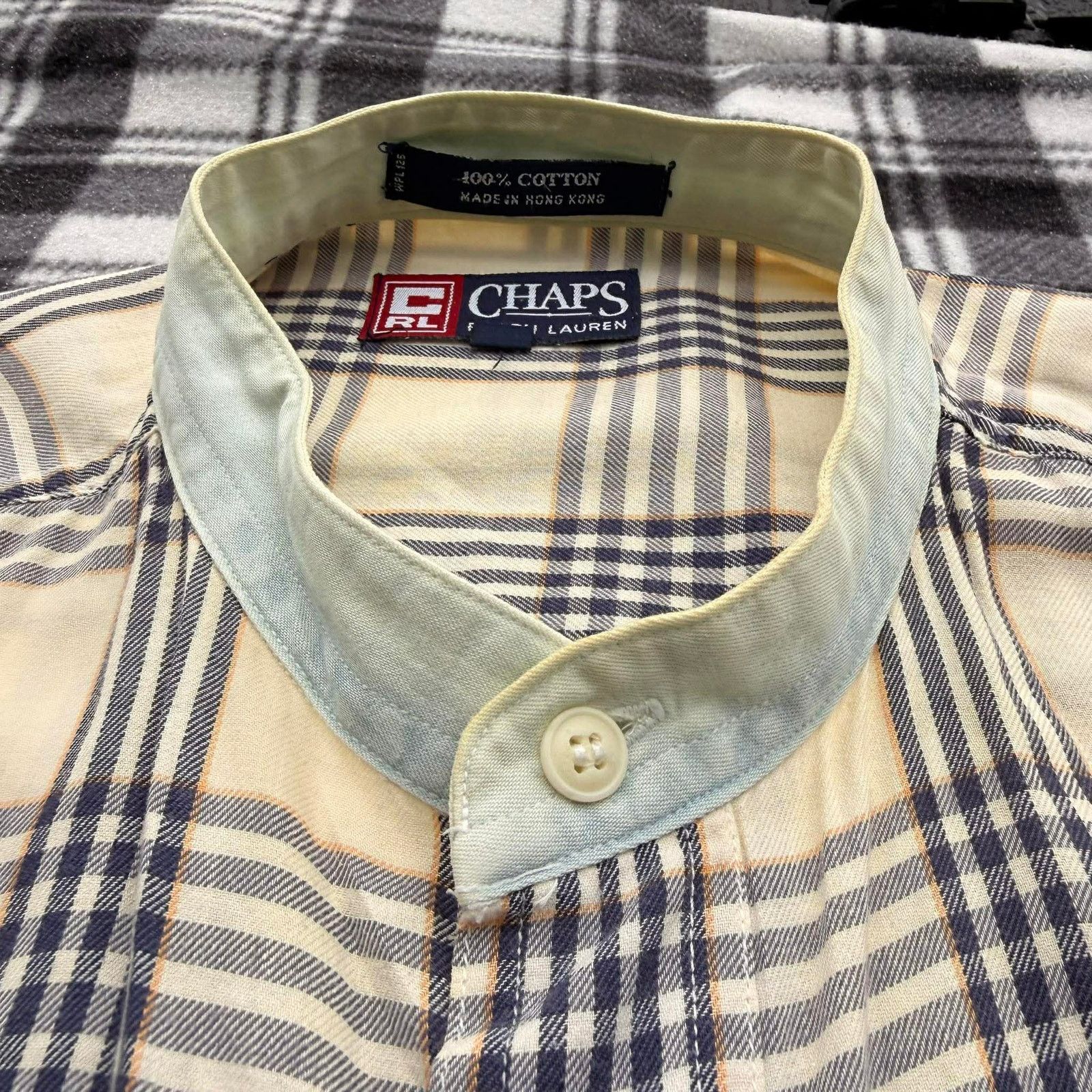 Chaps Ralph Lauren Vintage 90s Chaps Ralph Lauren Plaid Button Down Shirt Large Size US L / EU 52-54 / 3 - 5 Thumbnail