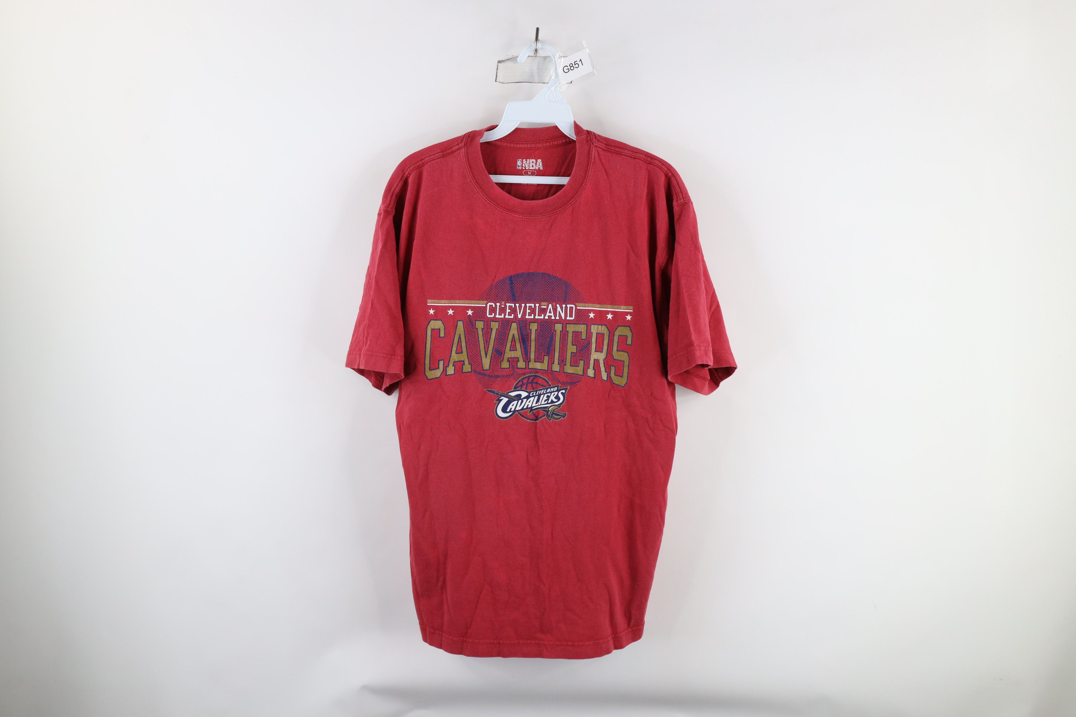 Vintage Vintage Y2K Cleveland Cavaliers Basketball T-Shirt Red Size US M / EU 48-50 / 2 - 1 Thumbnail