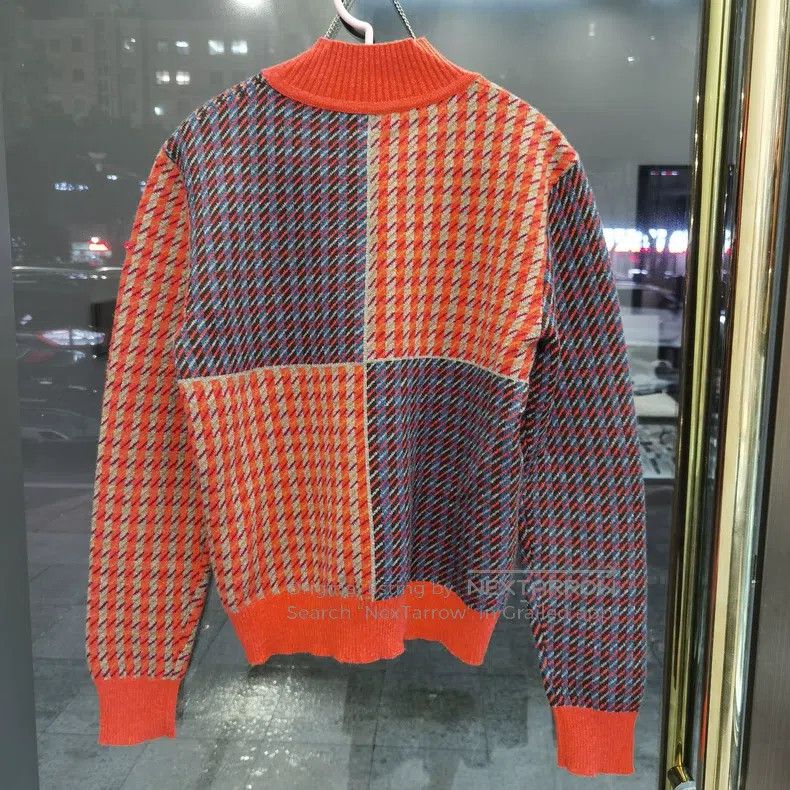 Hermes Hermes Houndstooth cashmere sweater Size XS / US 0-2 / IT 36-38 - 2 Thumbnail