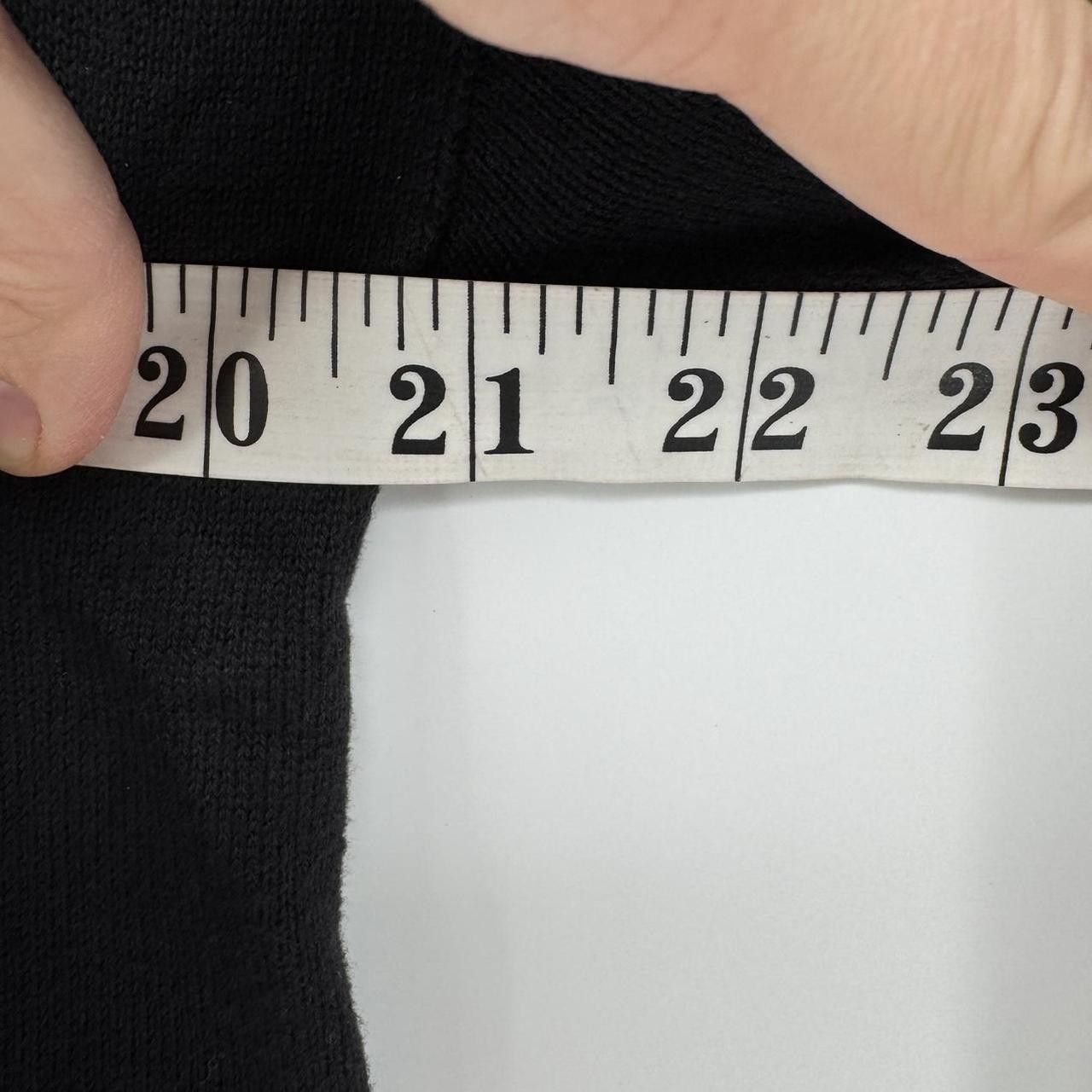 Vince Vince Women’s Black Cotton Sweater Dress Size M Long Sleeve Size M / US 6-8 / IT 42-44 - 5 Thumbnail