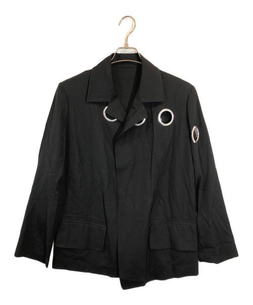 Yohji Yamamoto YOHJI YAMAMOTO eyelet ribbon shirt Size US S / EU 44-46 / 1 - 1 Thumbnail