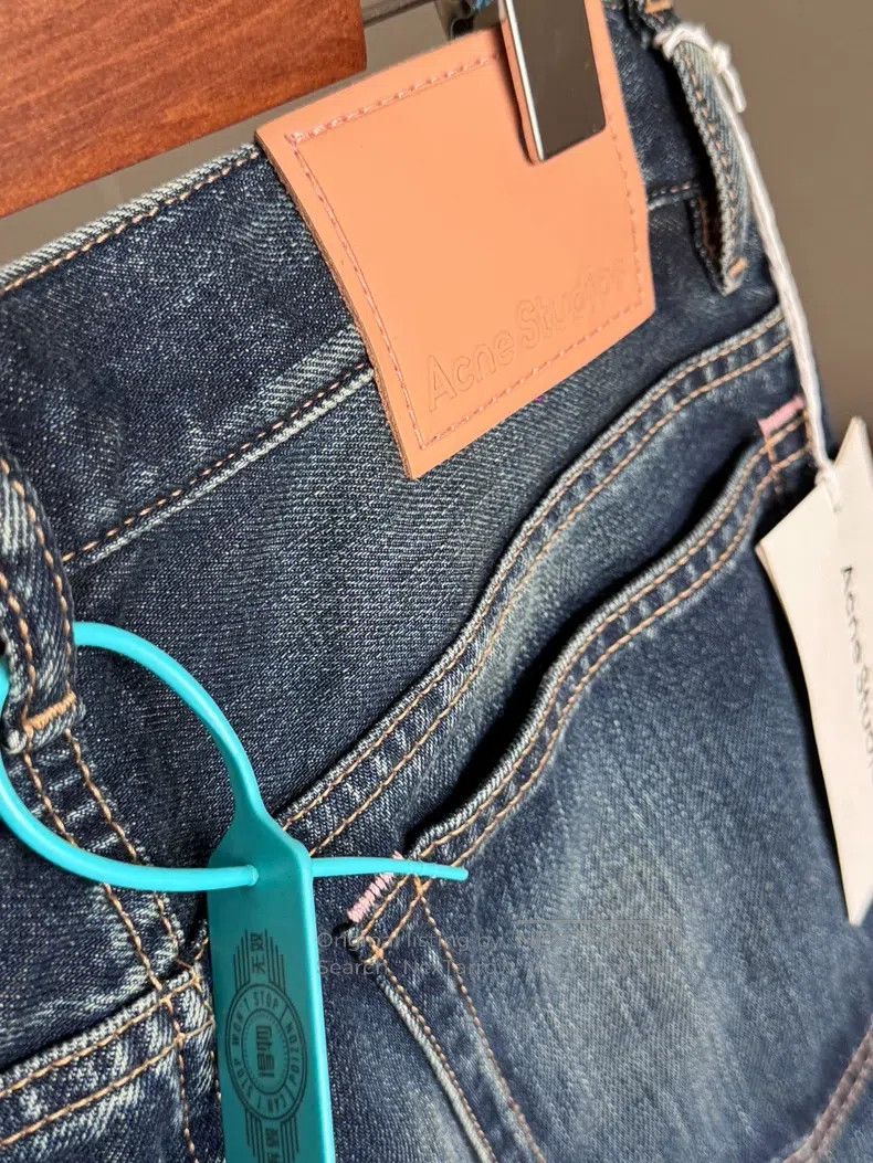 Acne Studios Acne Studios Classic Loose Straight-Leg Whiskered Denim Pa Size US 32 / EU 48 - 4 Thumbnail