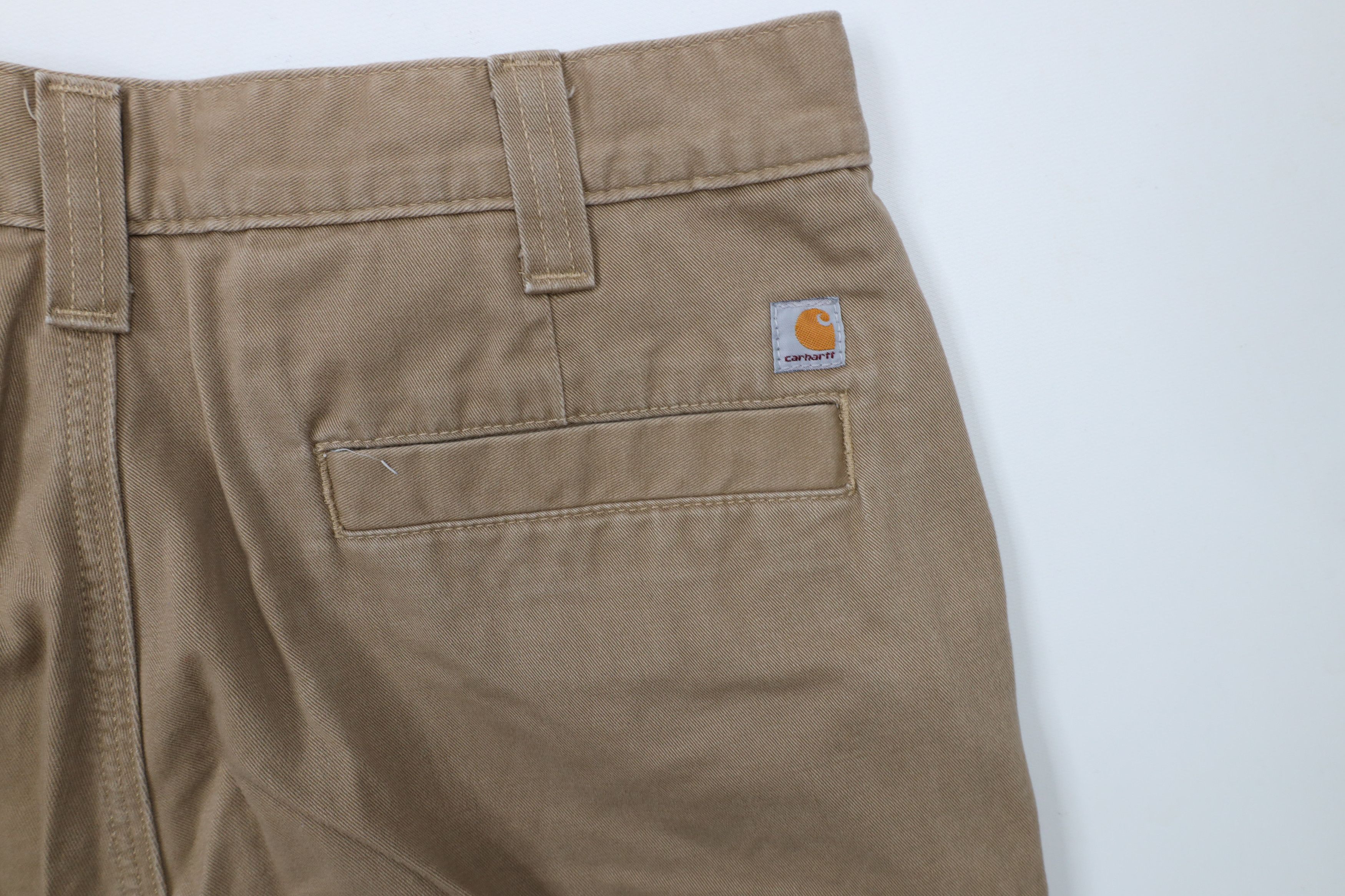 Carhartt × Vintage Vintage Y2K Carhartt Spell Straight Leg Pants Beige Brown Size US 34 / EU 50 - 11 Thumbnail