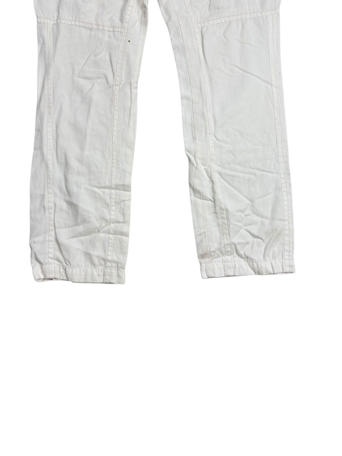Yasuyuki Ishii 08 Sircus - "SAMPLE" Apocalypse White Cargo Pants Size US 30 / EU 46 - 5 Thumbnail