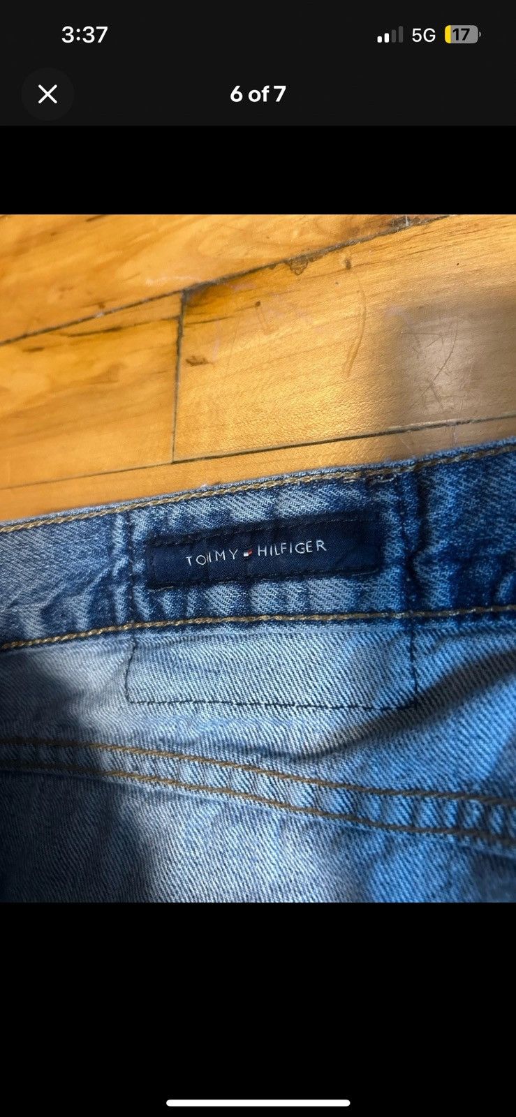 Tommy Hilfiger Tommy Hilfiger Vintage Baggy Jeans 44x30 Men’s Y2K Size US 44 / EU 60 - 6 Thumbnail