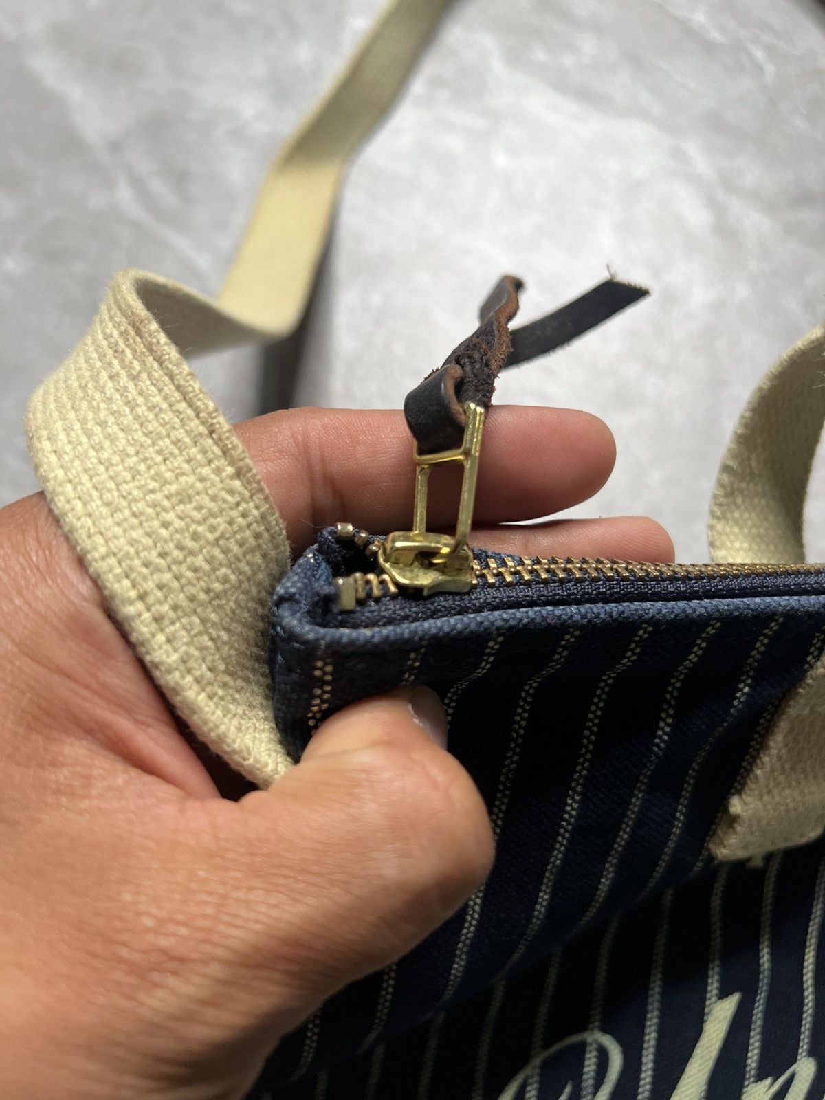 RRL Ralph Lauren RRL 2 Way Indigo Market Tote Size ONE SIZE - 5 Thumbnail