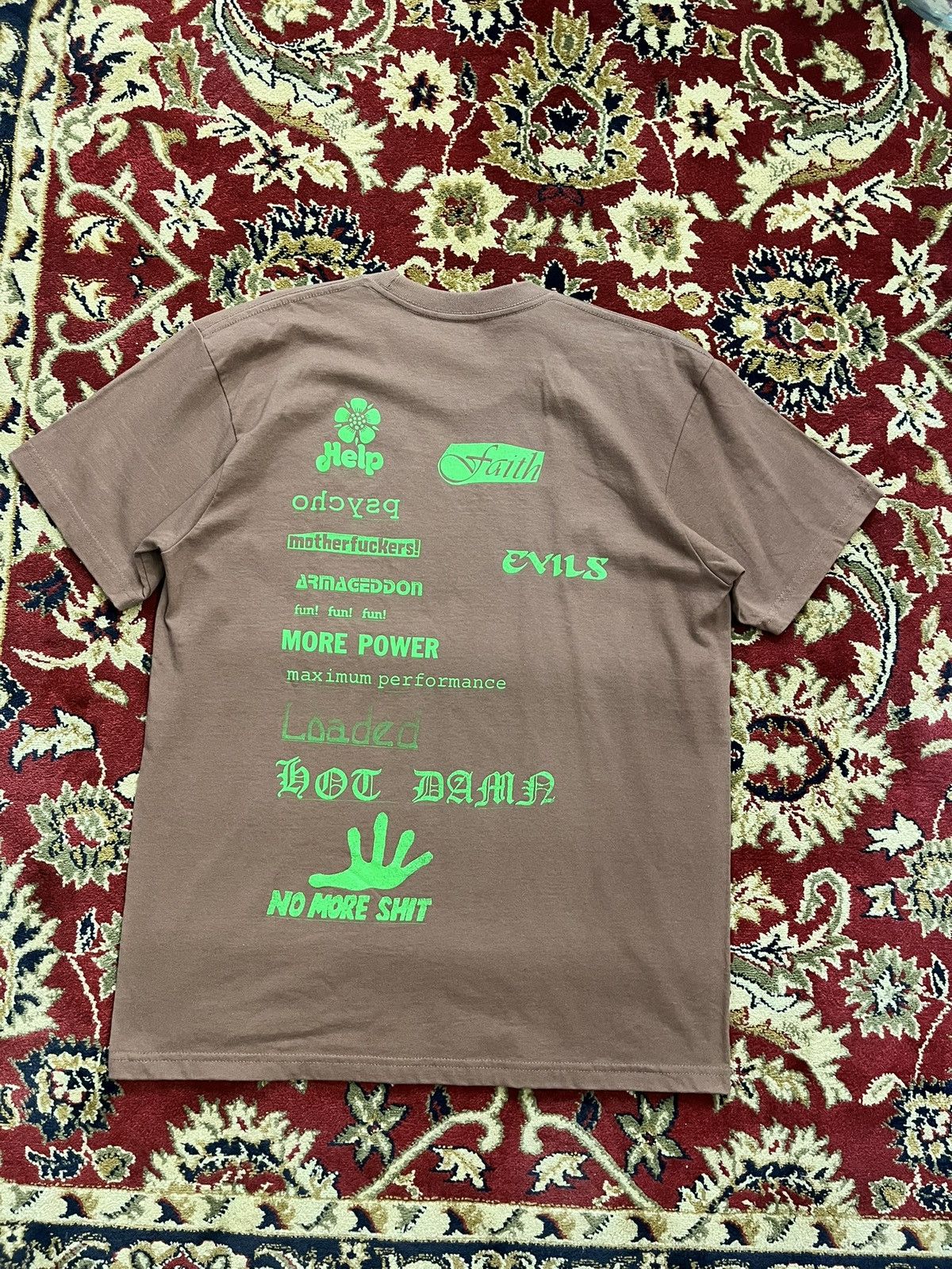 Supreme Supreme S#!+ Tee (Brown) Size US M / EU 48-50 / 2 - 2 Thumbnail