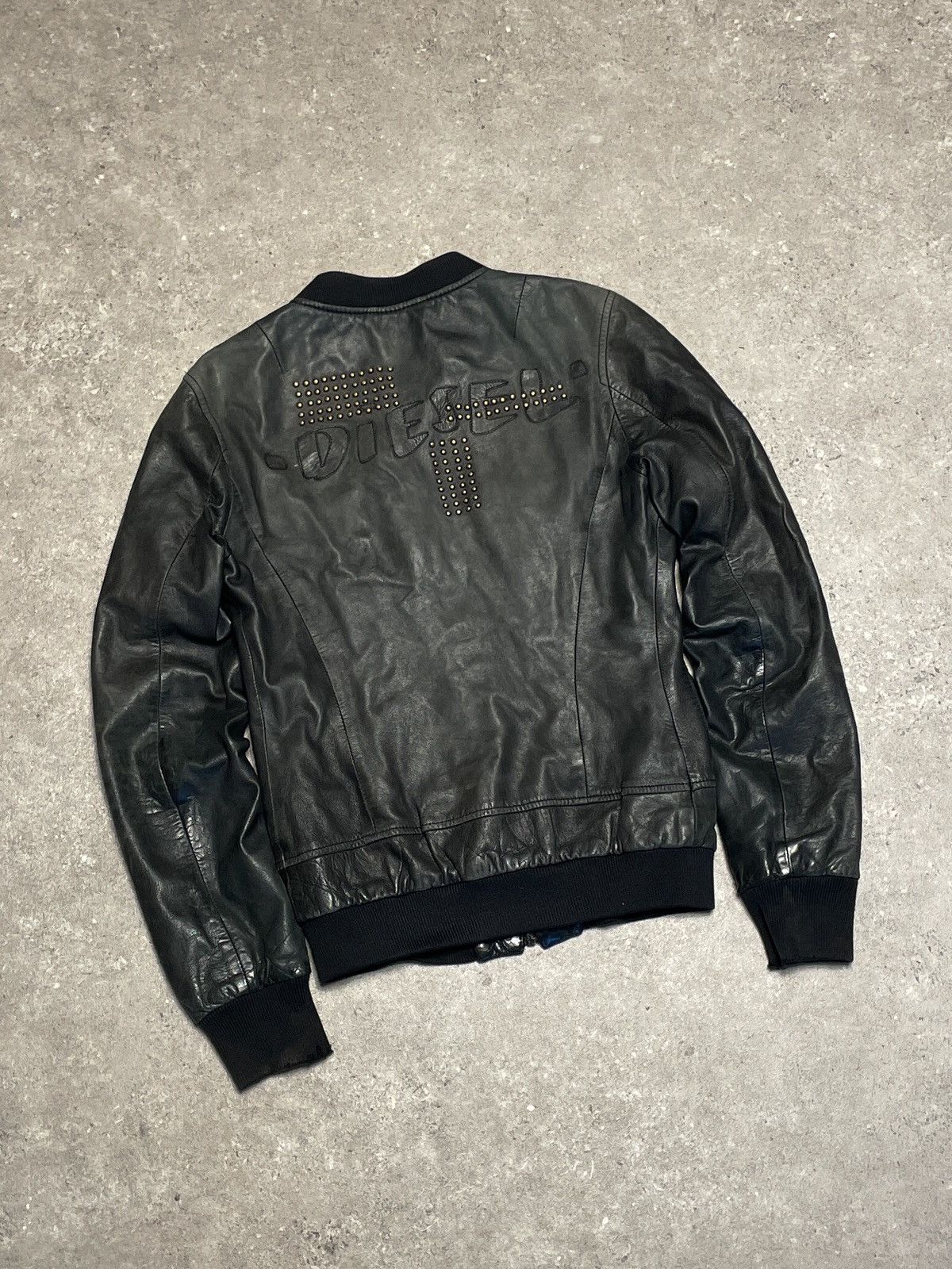 Diesel vintage Diesel y2k leather jacket Size US XS / EU 42 / 0 - 1 Thumbnail