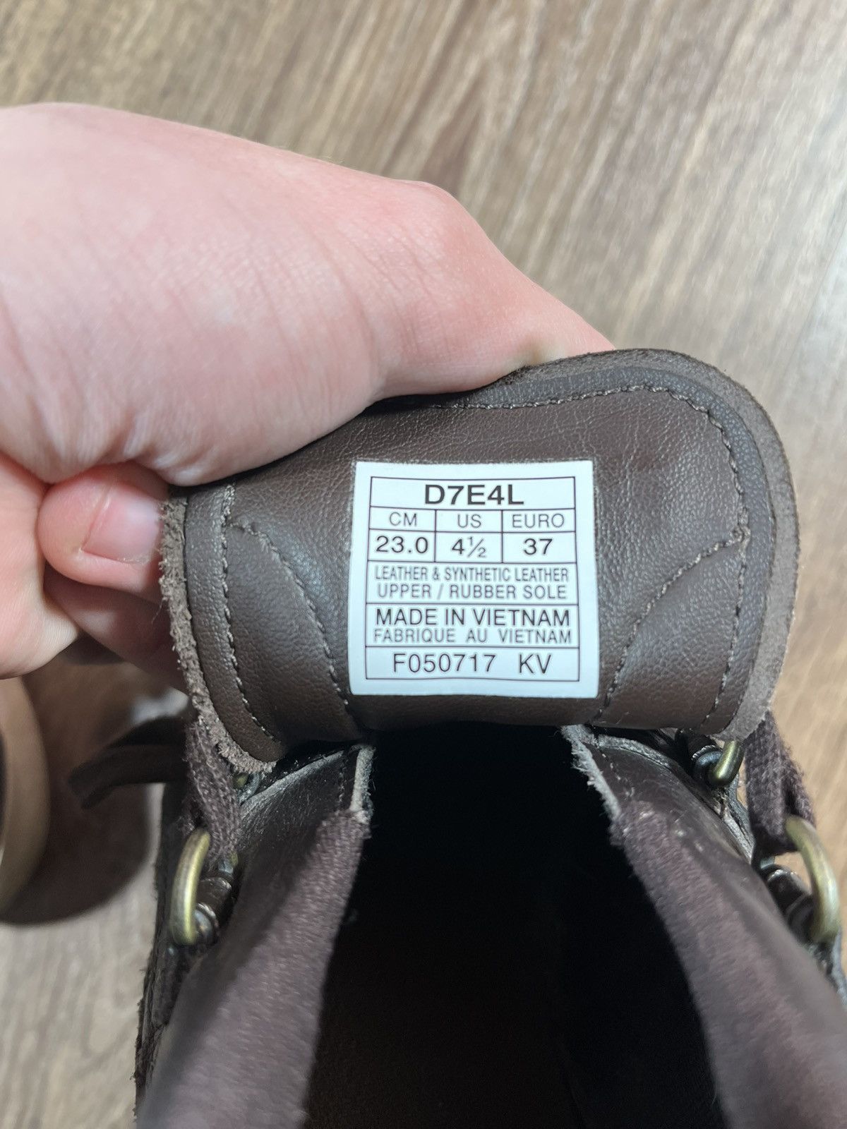 Onitsuka Tiger Vintage Asics Onitsuka Tiger Leather Brown Shoes Size US 4.5 / IT 34.5 - 18 Thumbnail