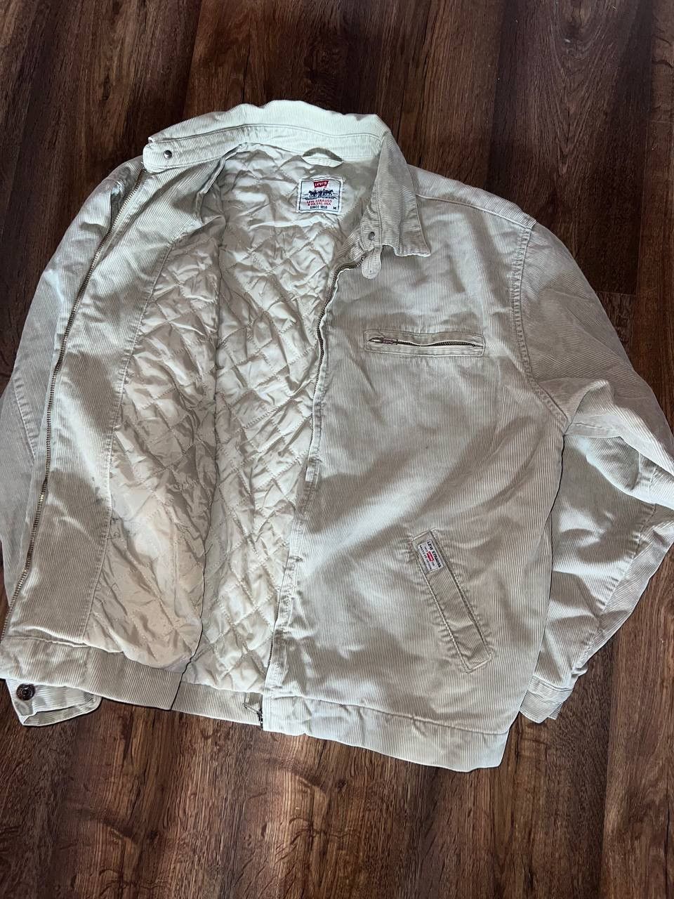 Levi's × Levi's Vintage Clothing × Vintage Levi's Vintage Sherpa Lined Jacket Corduroy White Tab Size US M / EU 48-50 / 2 - 9 Thumbnail