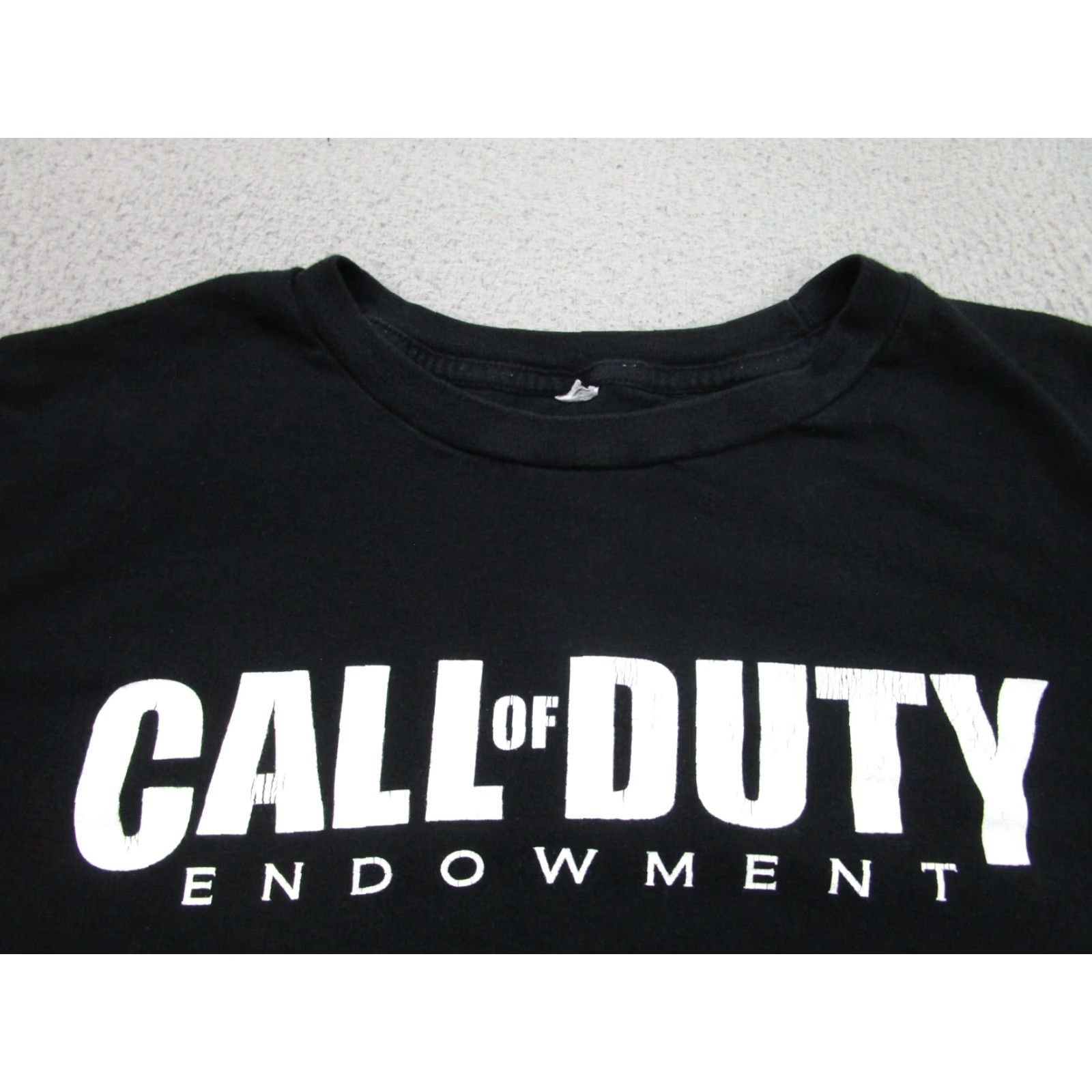 Vintage Call of Duty T-Shirt Mens XL Black Short Sleeve Crew Neck Graphic Logo Activision Treyarch 2010s Rock Size US XL / EU 56 / 4 - 4 Thumbnail