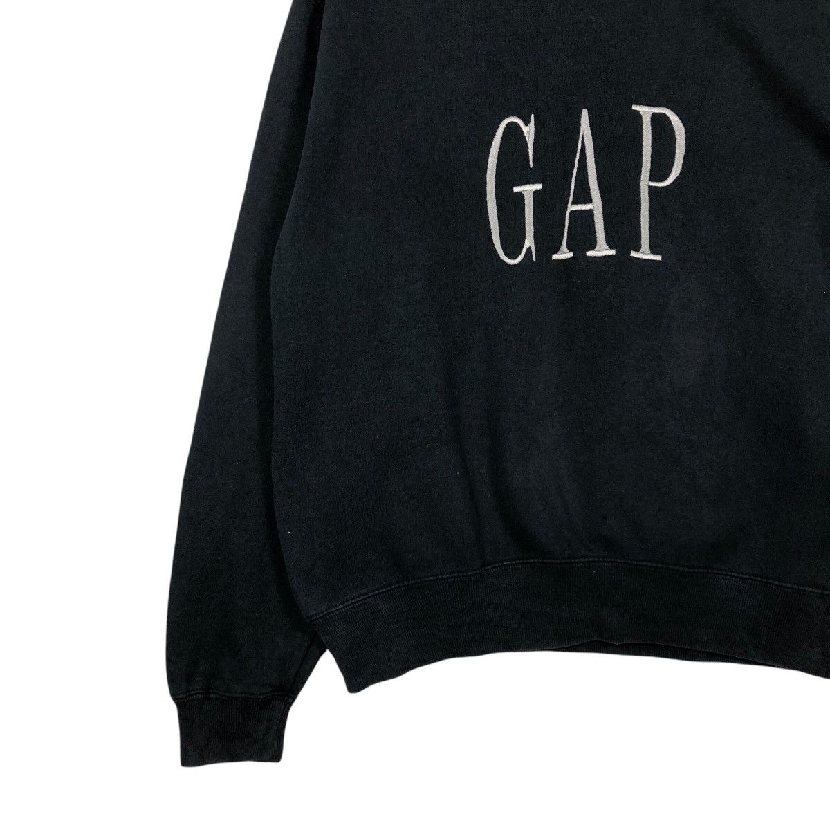 Japanese Brand 📌Vintage Sweatshirt Gap Big Logo Spell Out Embroidered Size US S / EU 44-46 / 1 - 5 Thumbnail