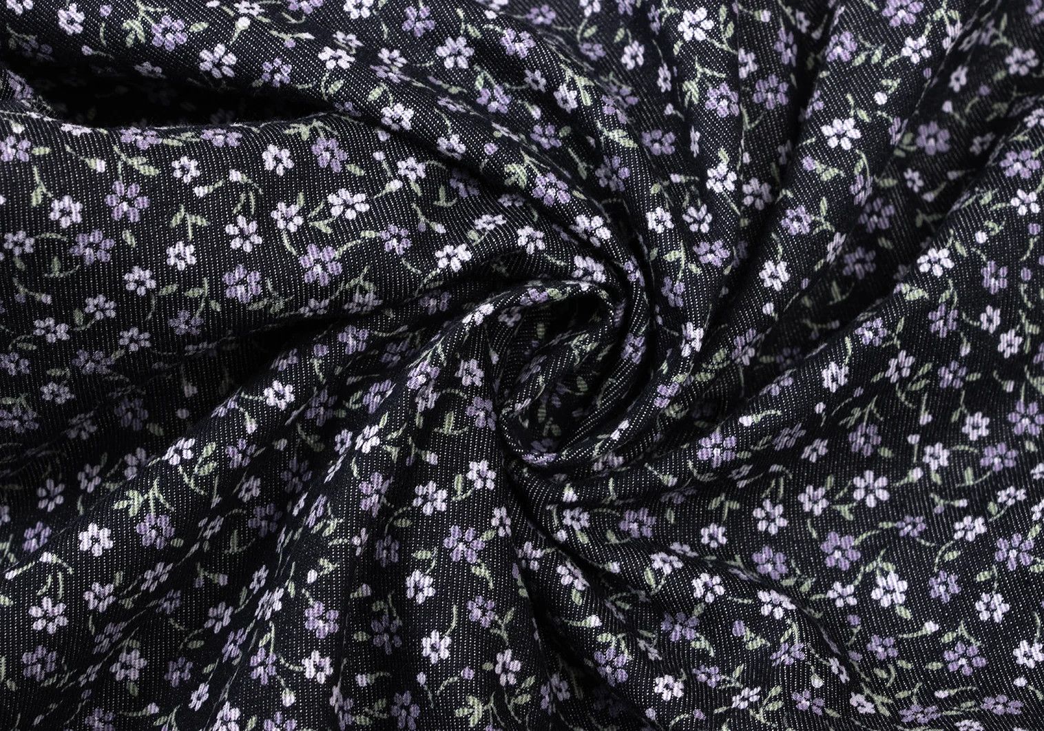 Burberry Floral Pattern Poly-Cotton Shirt in Navy Purple Green Size US M / EU 48-50 / 2 - 16 Thumbnail