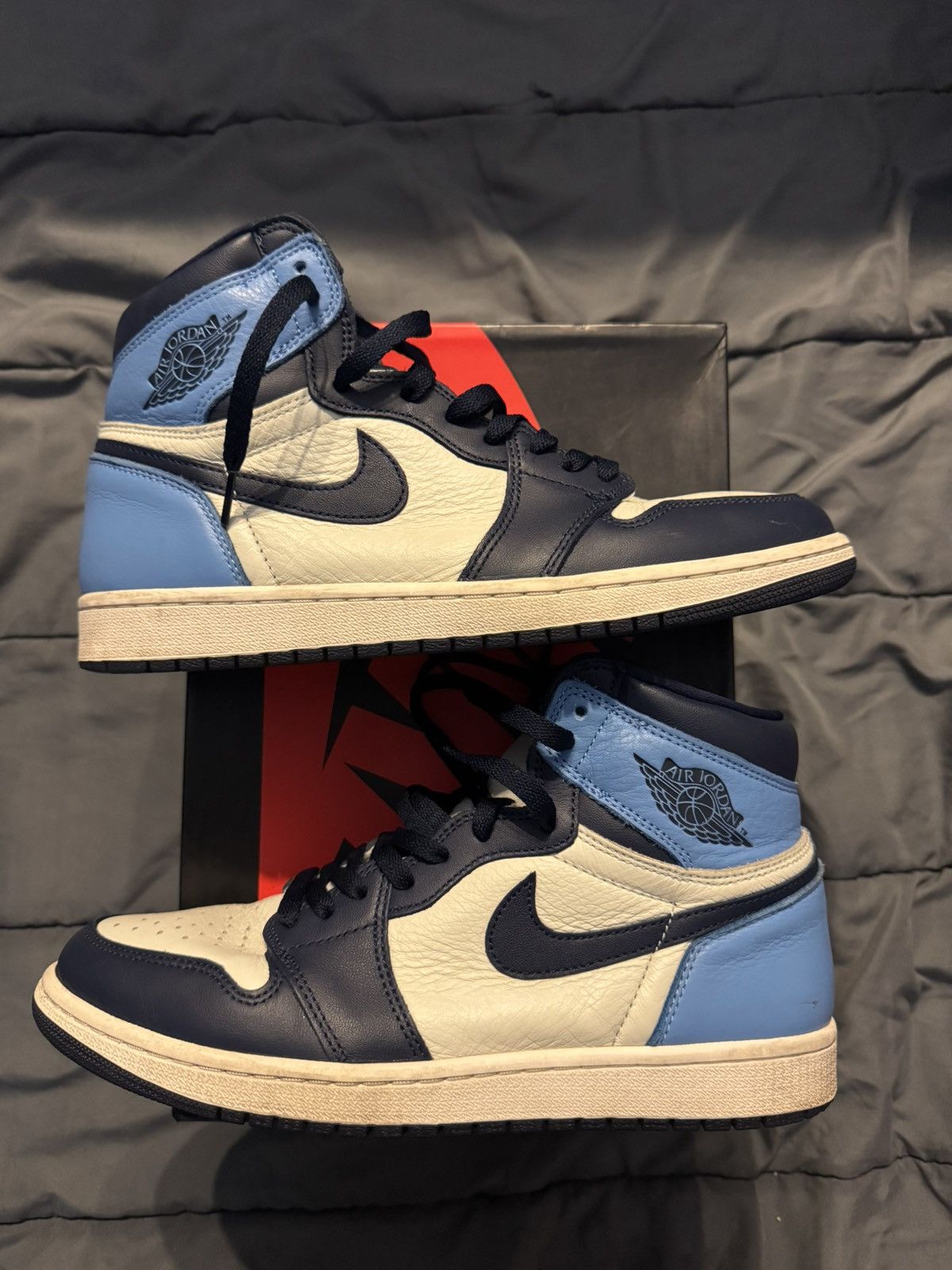 Jordan Brand Jordan 1 Obsidian Size US 10.5 / EU 43-44 - 1 Thumbnail