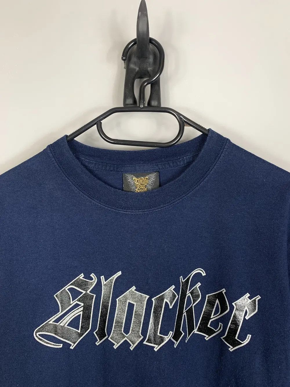 Japanese Brand × Vintage Vintage Y2K Slacker Tee Tshirt Big Logo Opium Rare Size US S / EU 44-46 / 1 - 2 Thumbnail