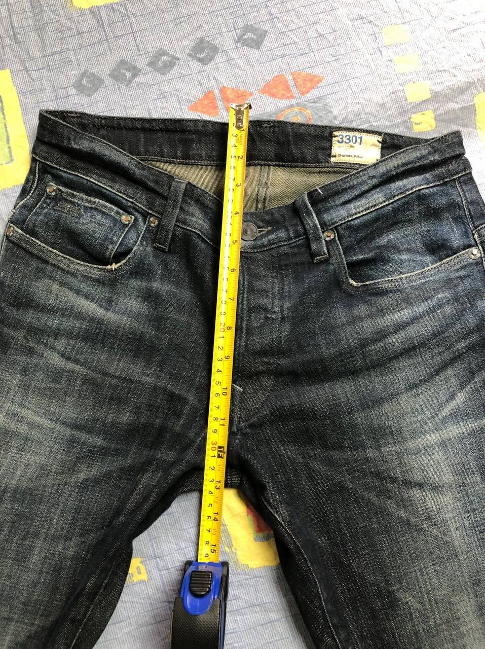 G-Star Vintage G Star Raw Denim Streetwear Jeans Japanese Y2K Size US 34 / EU 50 - 8 Thumbnail