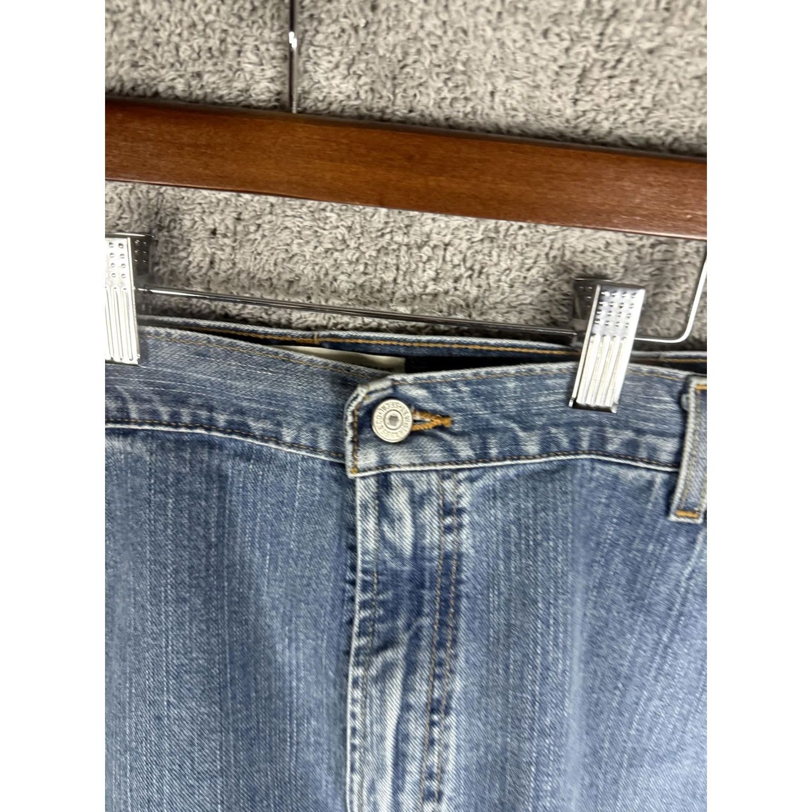Levi's Levis 559 Jeans Mens 44x25 Light Wash Blue Relaxed Straight Denim Casual Size US 44 / EU 60 - 4 Thumbnail