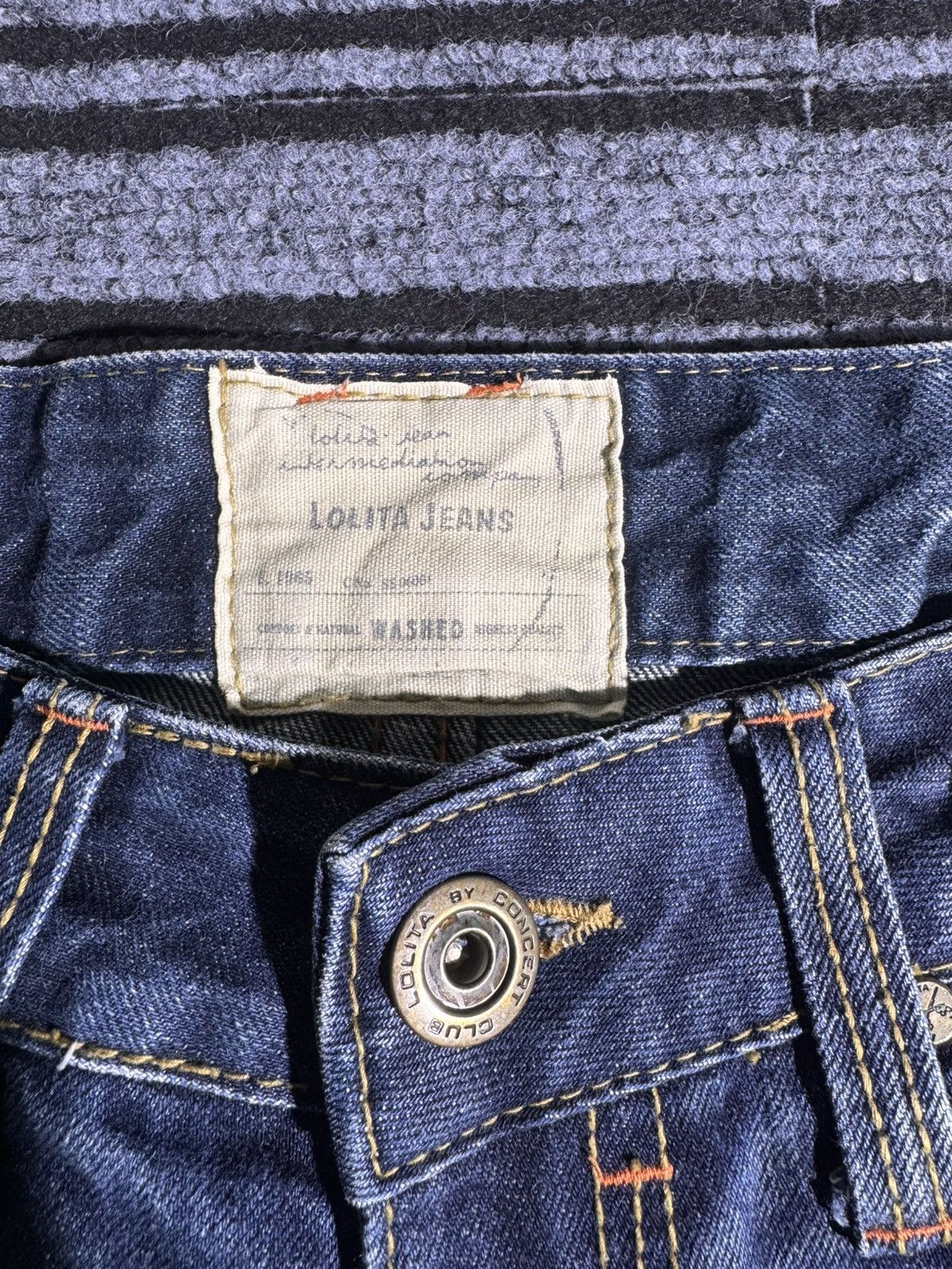 Japanese Brand Lolita jeans japanese bootcut denim Size US 30 / EU 46 - 7 Thumbnail