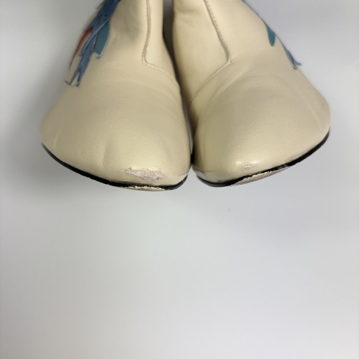Other Irregular Choice Kiwis Angel Parrot Leather Boots EU39 Size US 9 / IT 39 - 9 Thumbnail
