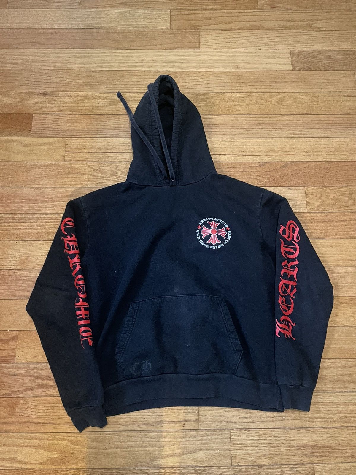 Hoodie chrome hearts deals