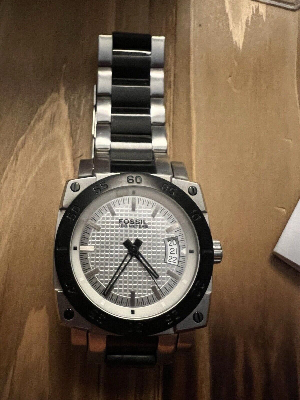 Fossil FOSSIL BLUE AM4035 ALL STAINLESS STEEL MEN'S WATCH Size ONE SIZE - 4 Thumbnail