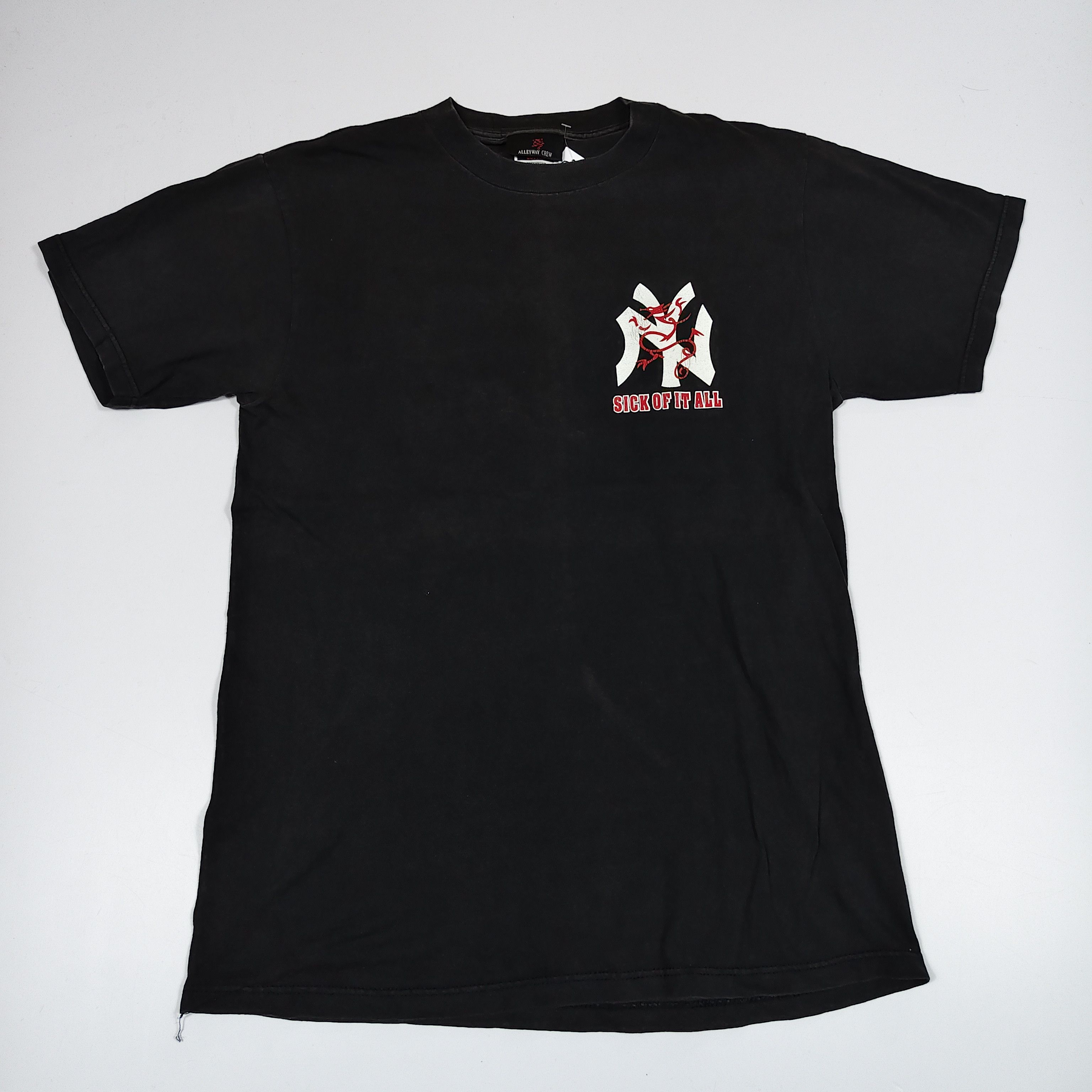 Band Tees 90s Sick Of It All Hardcore We Stand Alone #E Size US M / EU 48-50 / 2 - 2 Thumbnail