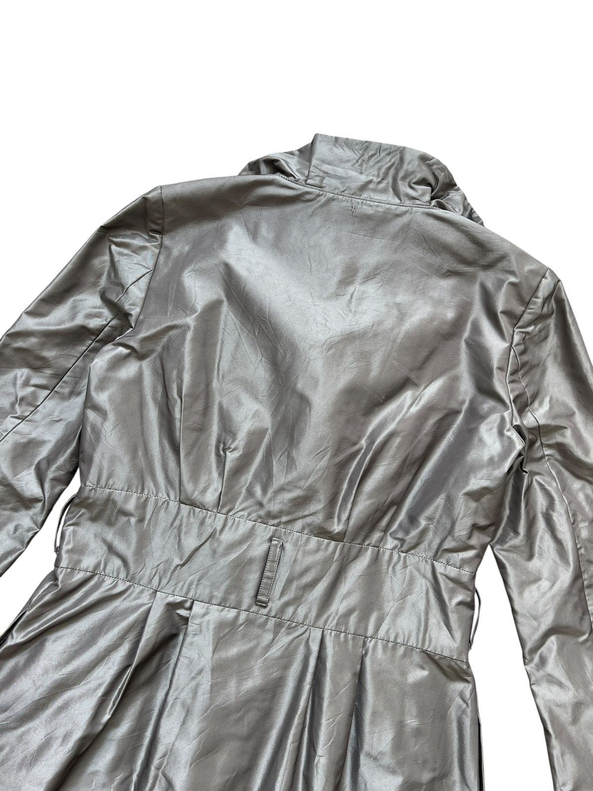 Vivienne Tam 2000s Vivienne Tam Silver Coat Size S / US 4 / IT 40 - 8 Thumbnail