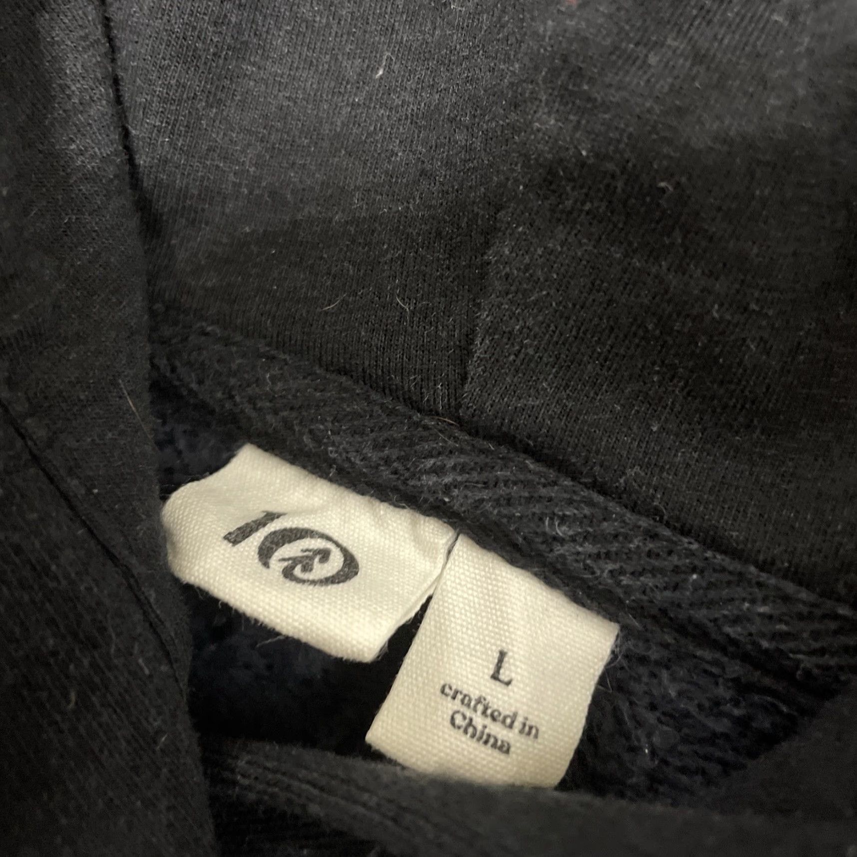 tentree Tentree Hoodie Black Men L Organic Cotton Blend Embroidered Rainbow Alpaca Logo Size US L / EU 52-54 / 3 - 6 Thumbnail