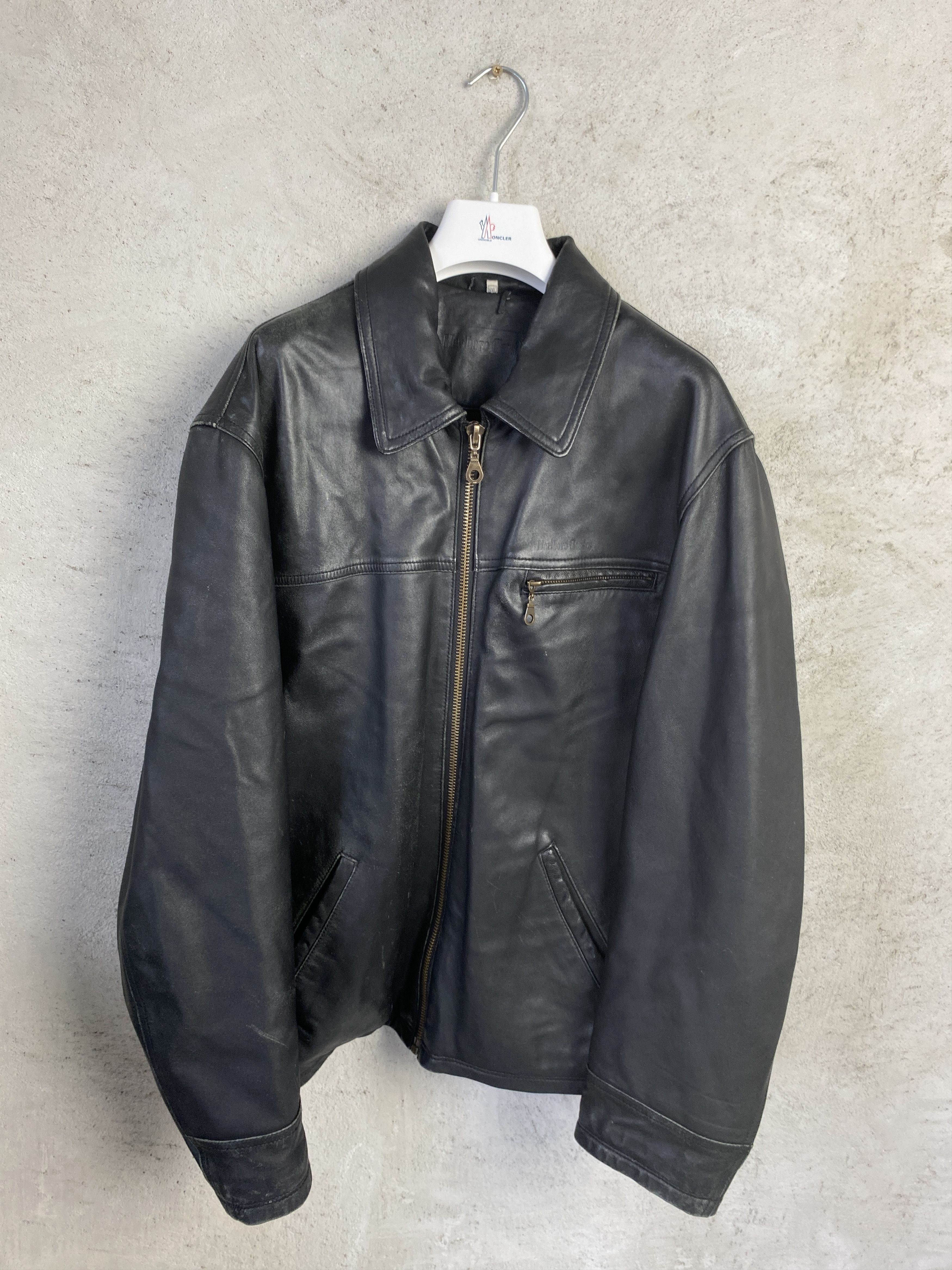 Marlboro Classics vintage real leather jacket