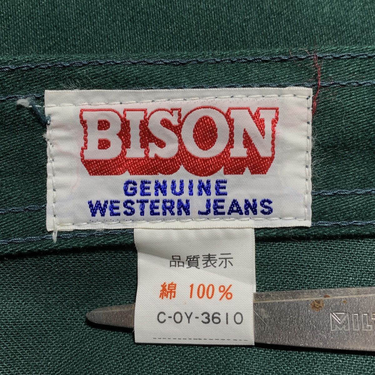 Japanese Brand Vintage Bison Western Style Flared Pants Size US 33 - 5 Thumbnail