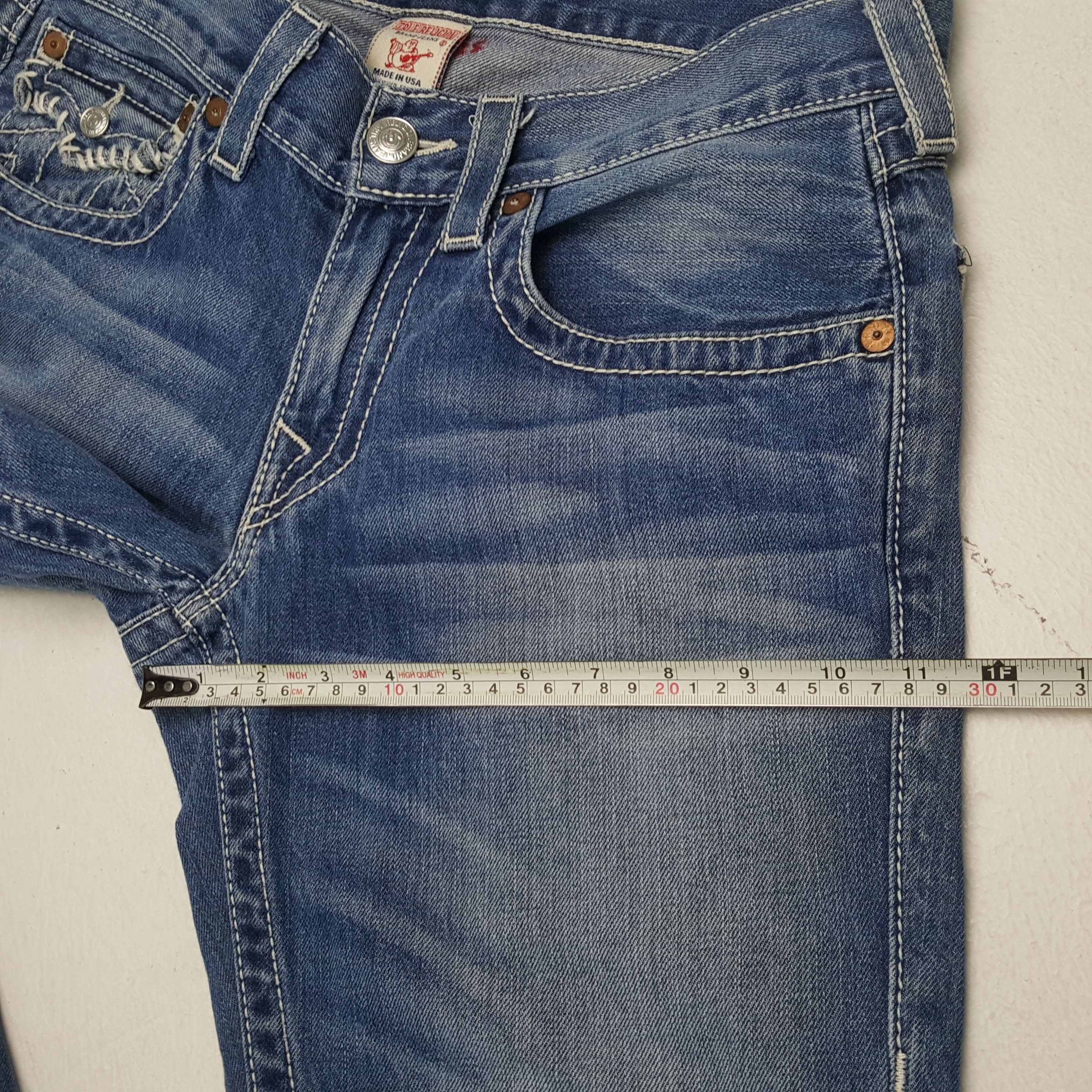 True Religion × Vintage TRUE RELIGION Streetwear Fashion Style Jeans Size US 32 / EU 48 - 9 Thumbnail