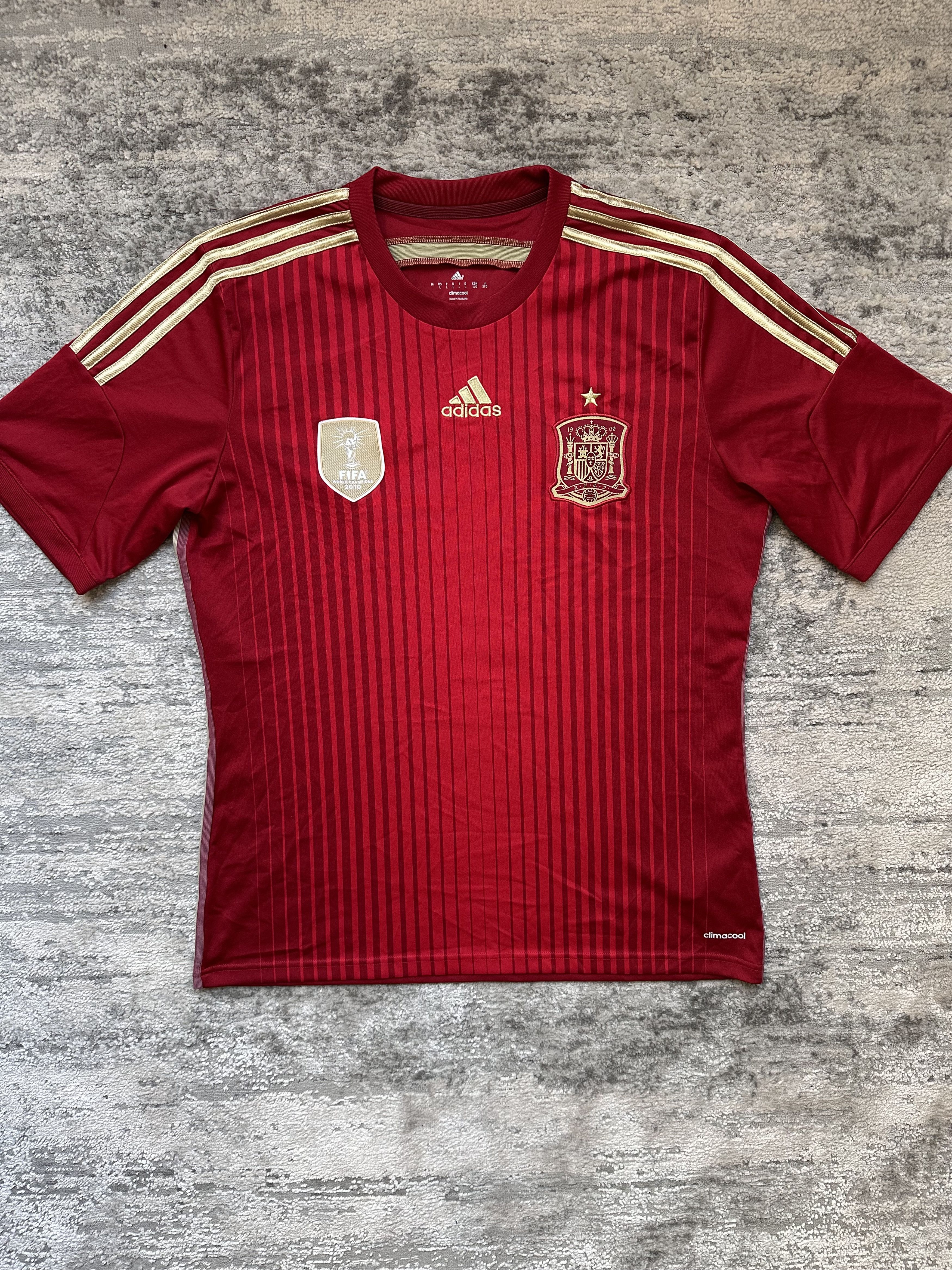 Adidas Adidas Spain Jersey Size US L / EU 52-54 / 3 - 1 Thumbnail