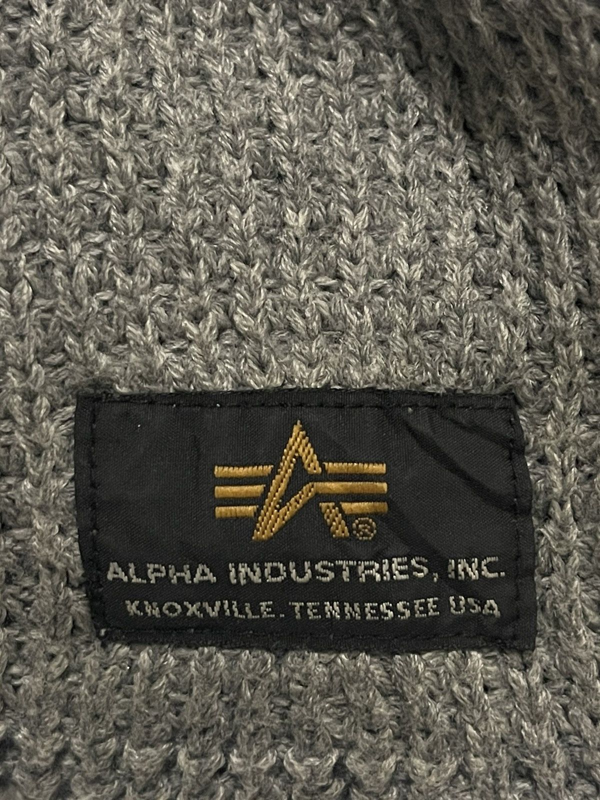 Alpha Industries Vintage Alpha Industries Military Style Beanie Size ONE SIZE - 5 Thumbnail