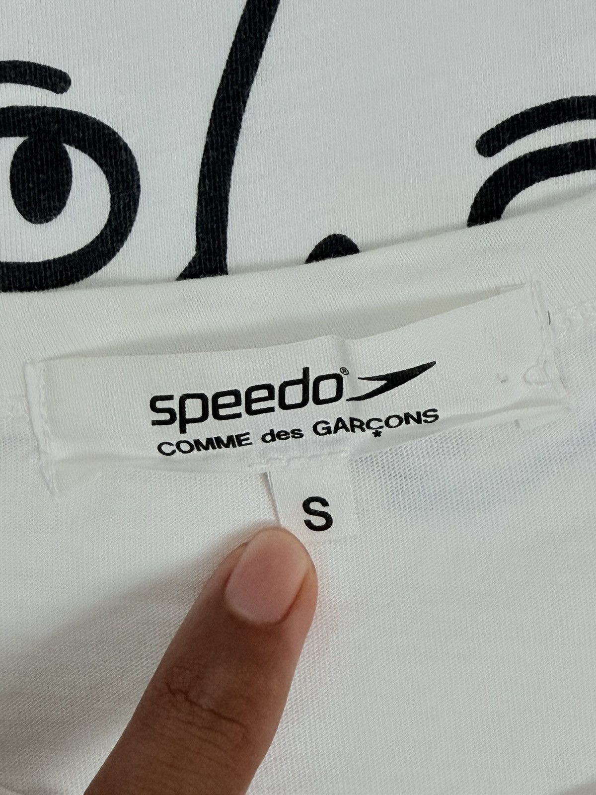 Comme des Garcons × Speedo Comme des Garcons CDG Speedo Collab Tee Size US S / EU 44-46 / 1 - 3 Thumbnail