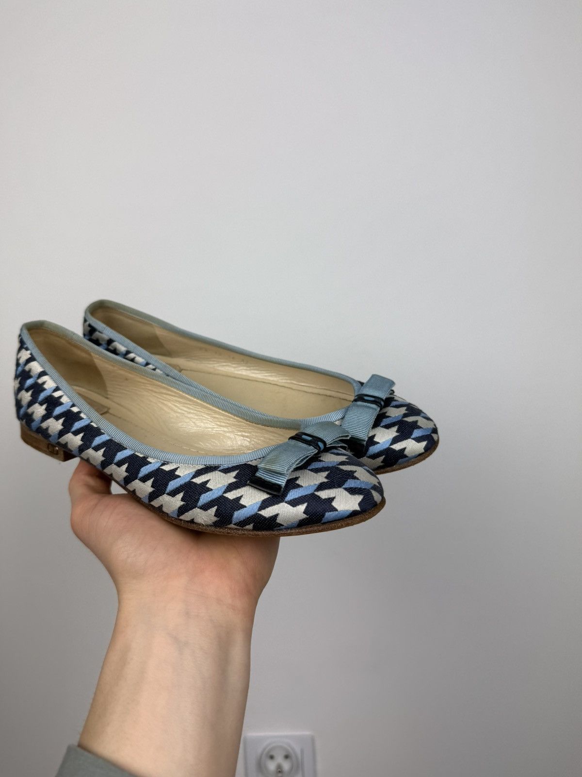 Dior × Vintage *sz37* DIOR CD Ballet Flats Y2k vintage Size US 7 / IT 37 - 3 Thumbnail