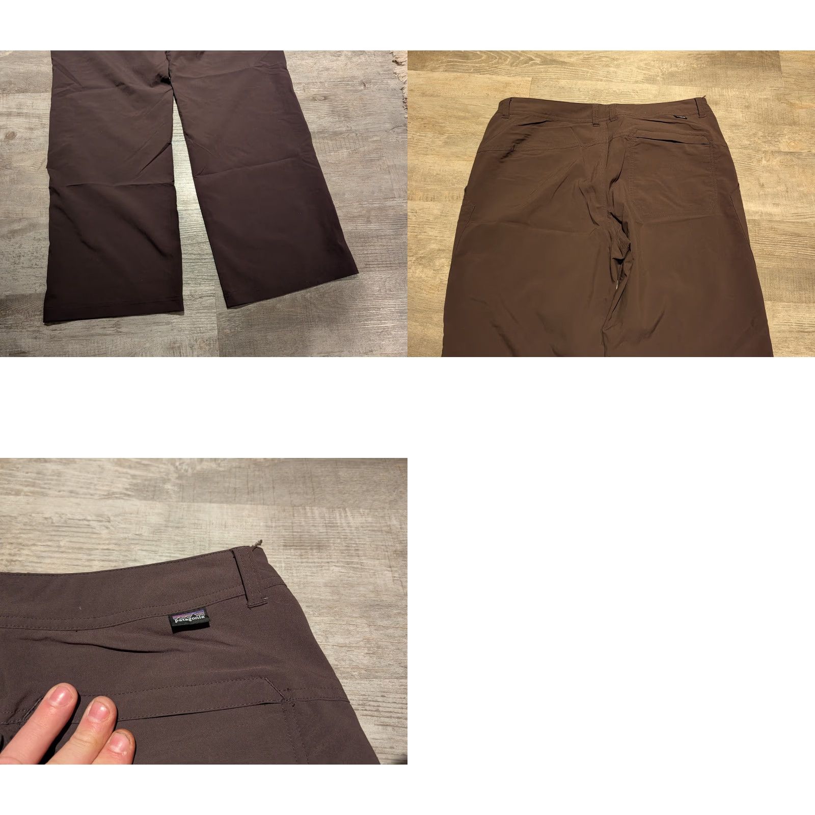 Patagonia Patagonia Pants Outdoor 14 Women's Inter-Continental Khakis Nylon Polyester Lightweight Pockets Hiking Greenish Gray 31 Inseam Regular Straight Size 36" / US 14 / IT 50 - 9 Thumbnail