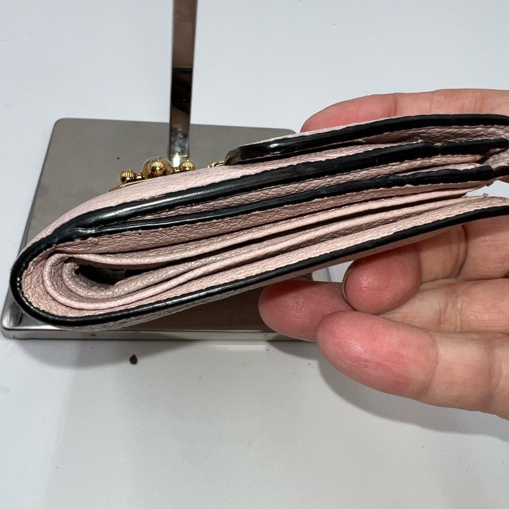 Chloe Chloe Elsie Blush leather Bifold Wallet Size ONE SIZE - 4 Thumbnail