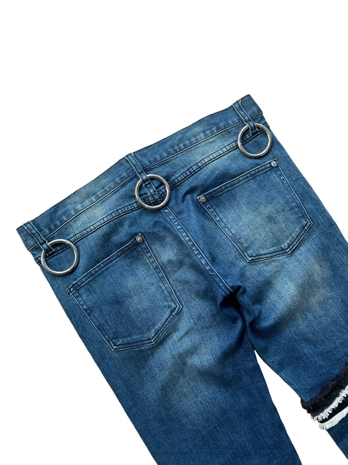 99%IS- 99%IS Sid Vicious Denim Pants Size US 35 - 7 Thumbnail