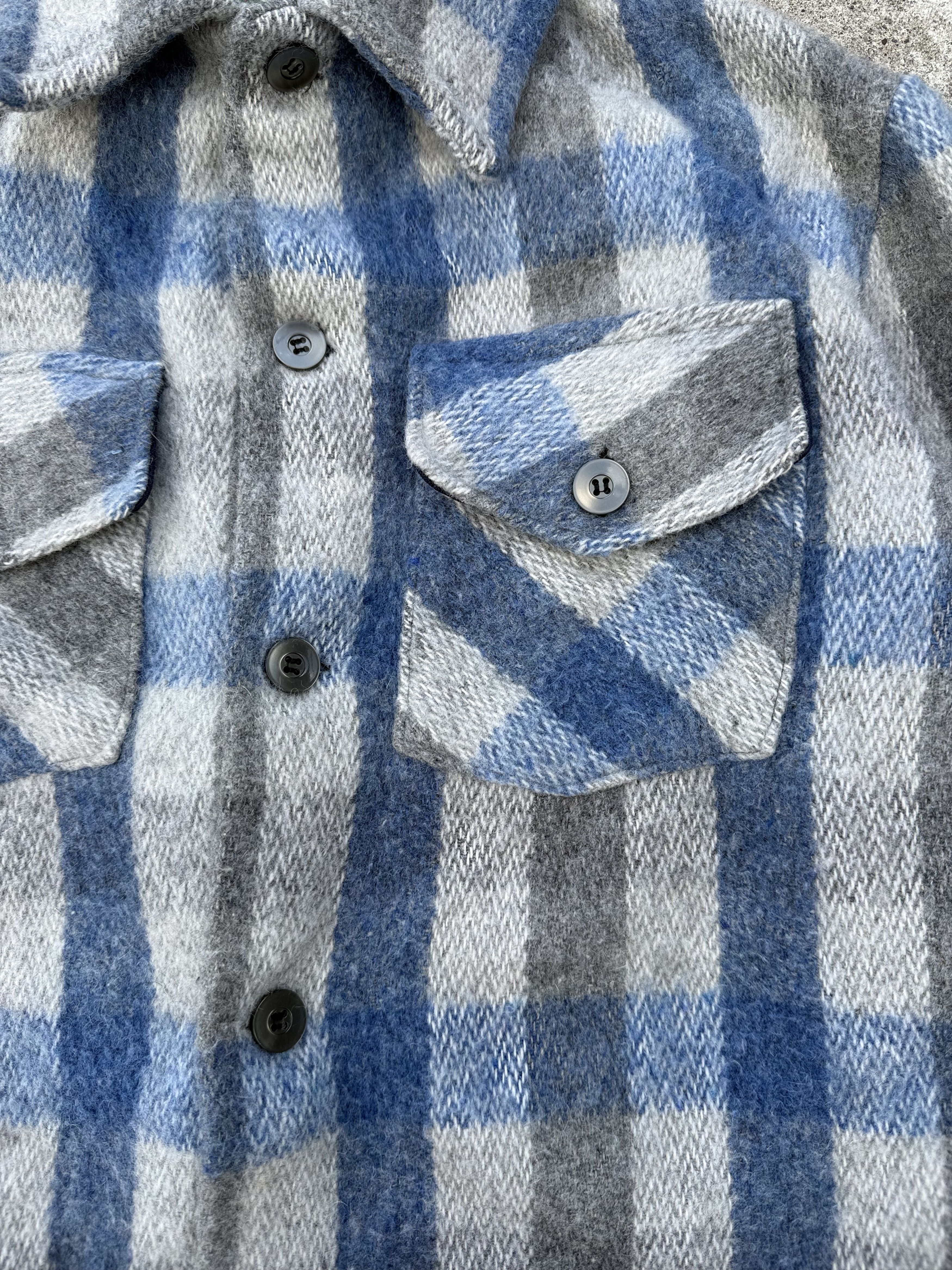 Vintage 1980s Canadian Lumber Jac - Checkered Wool Shirt Size US S / EU 44-46 / 1 - 2 Thumbnail
