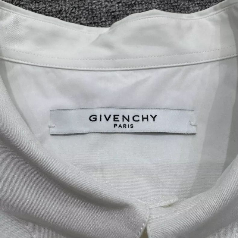 Givenchy Givenchy Size43 Ribbon Shirt Size US M / EU 48-50 / 2 - 2 Thumbnail