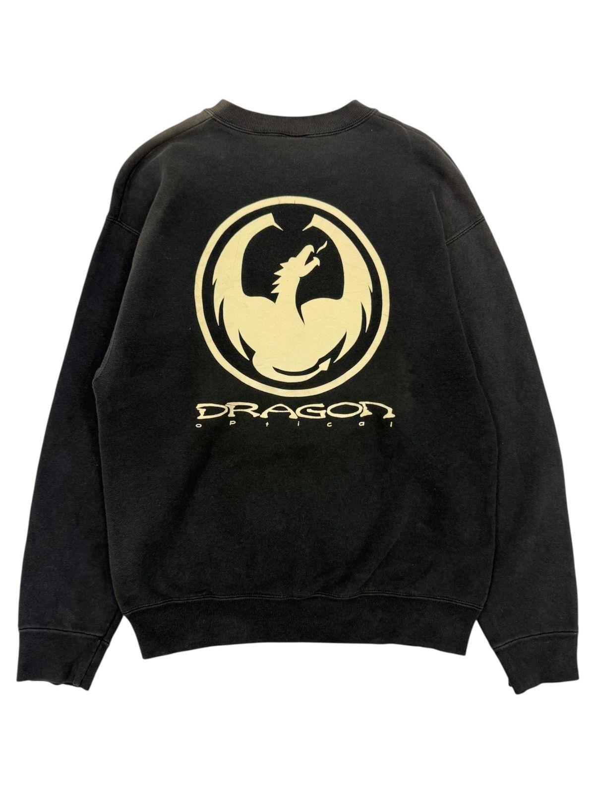 Hook-Ups Vintage 90s DRAGON Skateboard / Powell Peralta Fotl Jumper Size US M / EU 48-50 / 2 - 1 Thumbnail