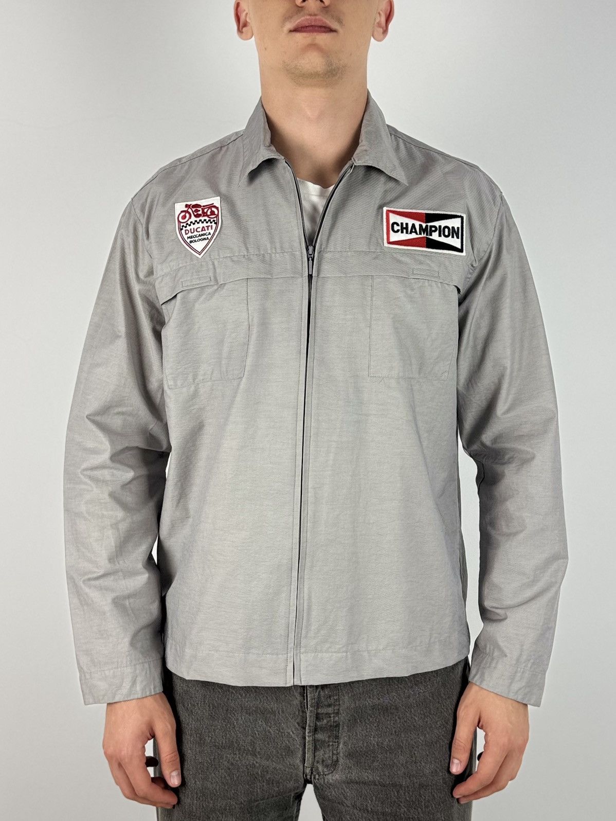 Ducati Ducati Harley Davidson Motorcycles Work Light Jacket Size US L / EU 52-54 / 3 - 1 Thumbnail