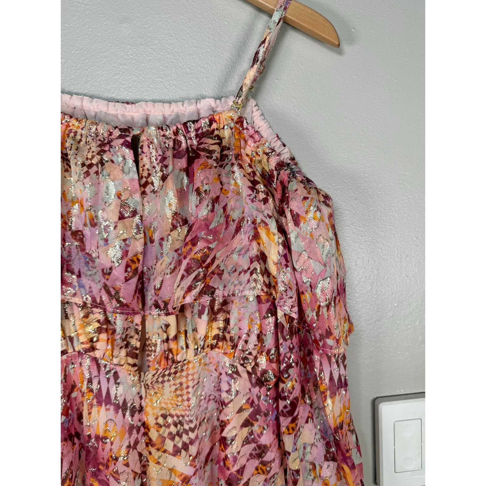 Other Dundas x Revolve Luna Maxi Dress in Optic Geo $500 size S Size S / US 4 / IT 40 - 6 Thumbnail