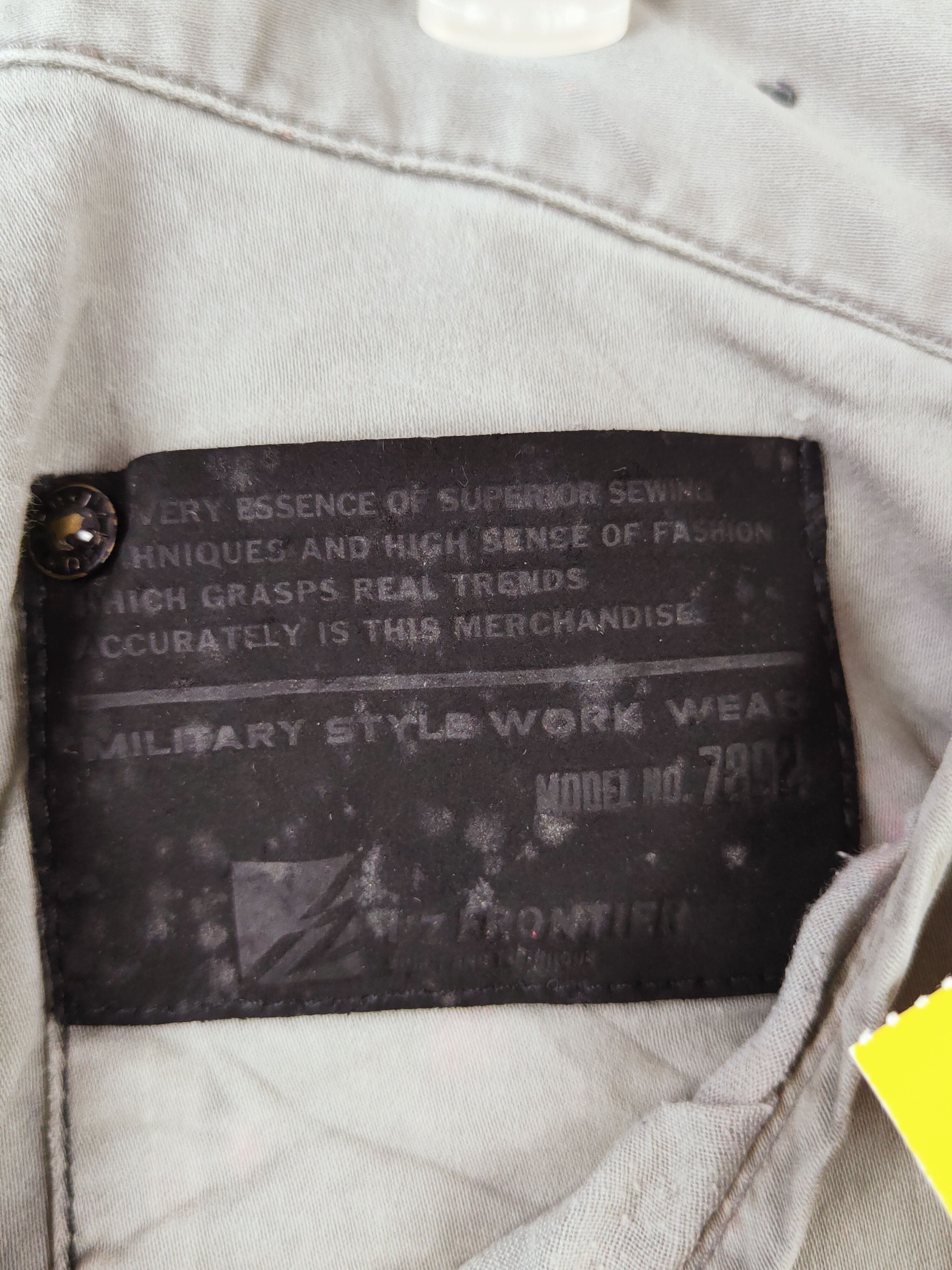 Japanese Brand I'z Frontier Gray Multipocket Tactical Cargo Pants #W859 Size US 30 / EU 46 - 3 Thumbnail
