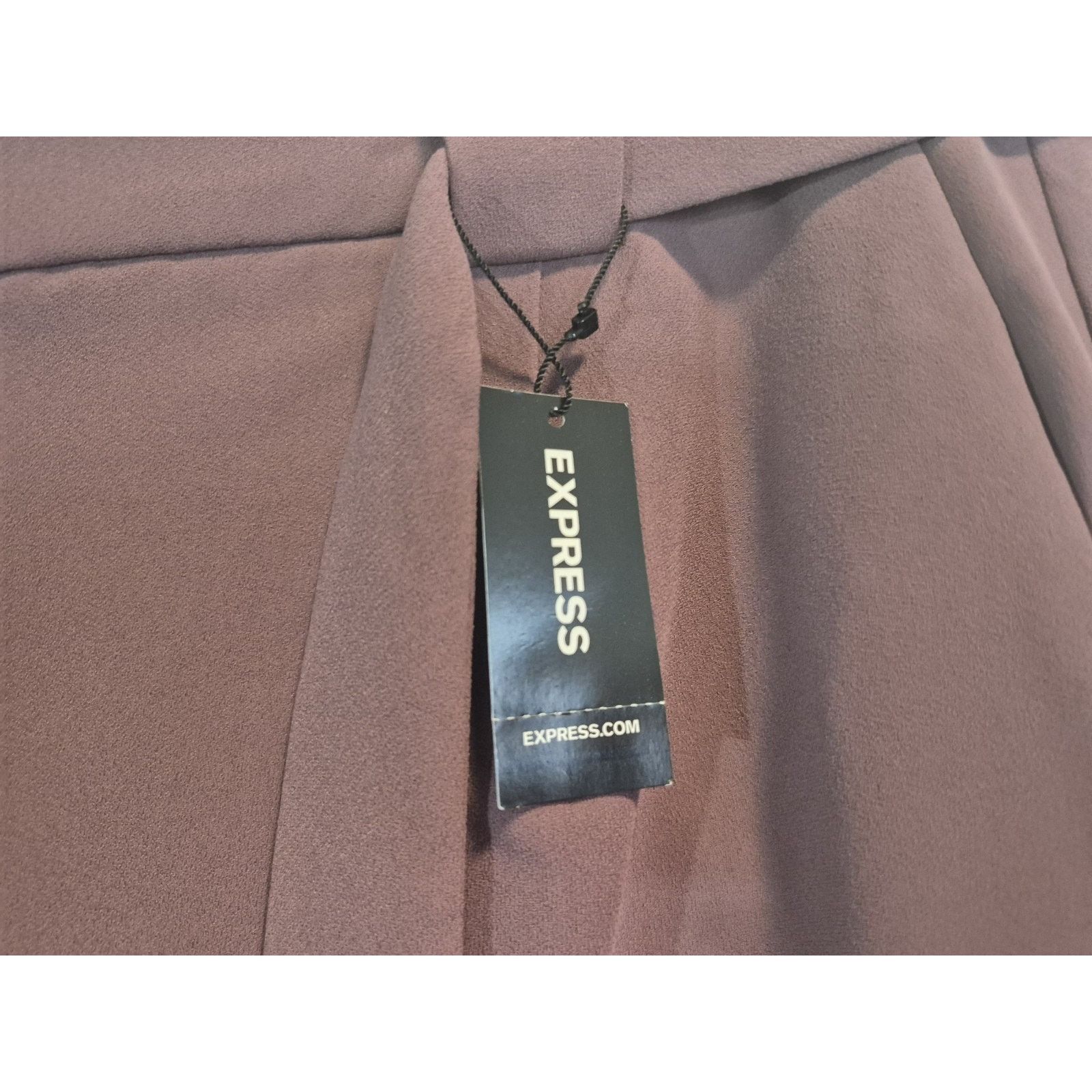 Express New W Tags Express Ankle High Rise *IN BROWN* 10R Pants Size 32" / US 10 / IT 46 - 10 Thumbnail