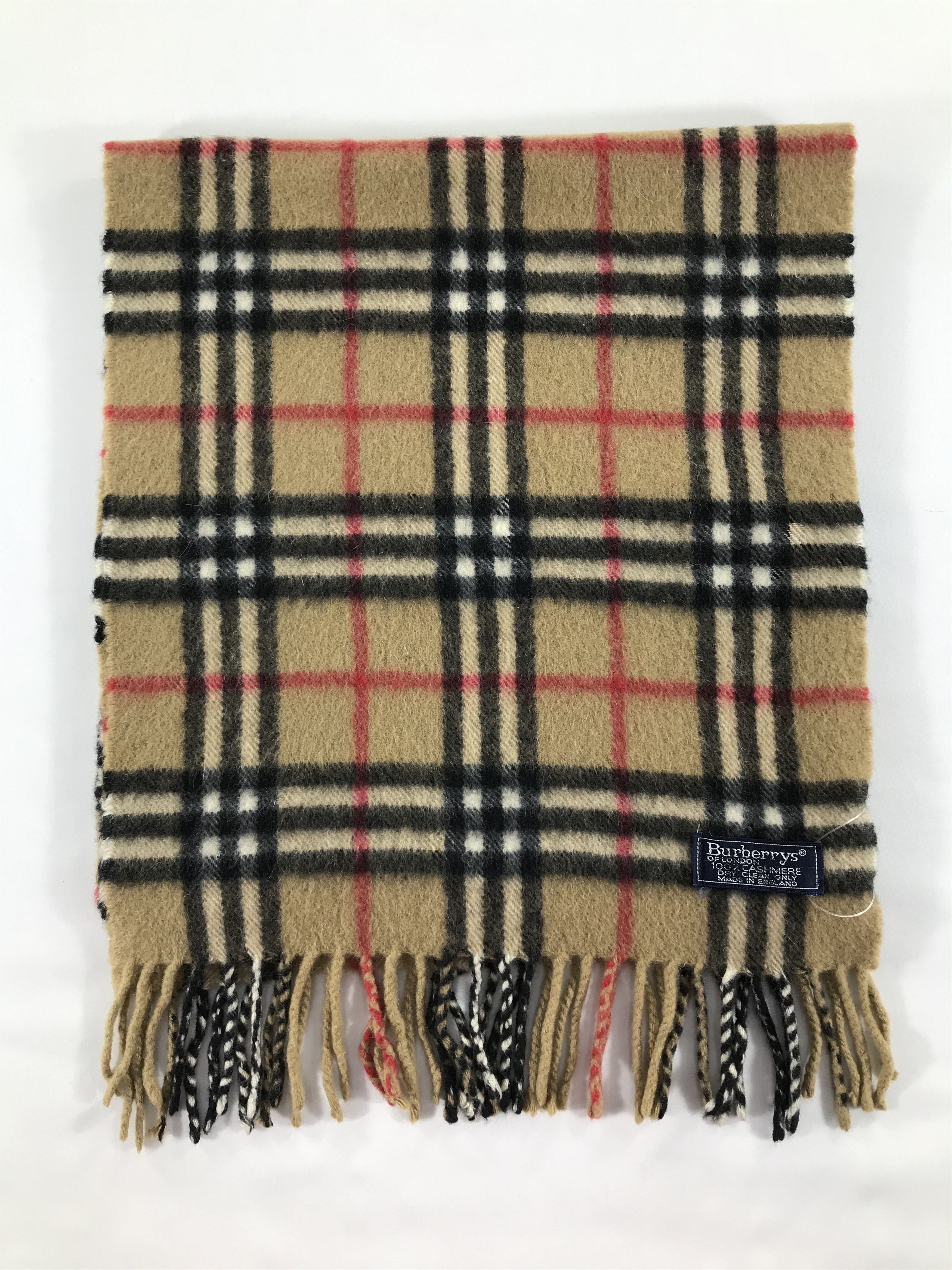 Burberry Vintage Burberry Scarf/Muffler/Neckwear MF1403 Size ONE SIZE - 2 Thumbnail